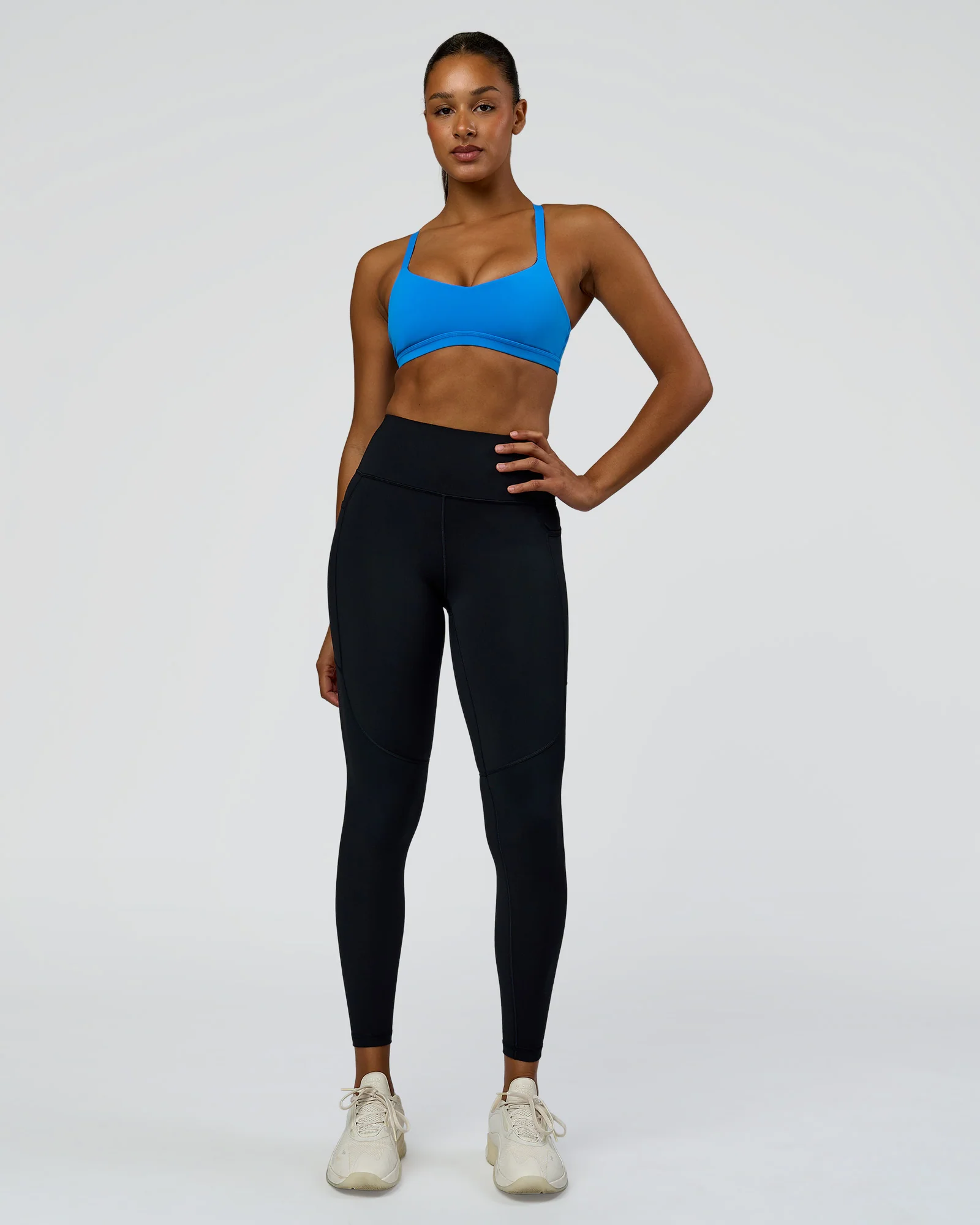 Luna Sports Bra - Palace Blue - Image 6