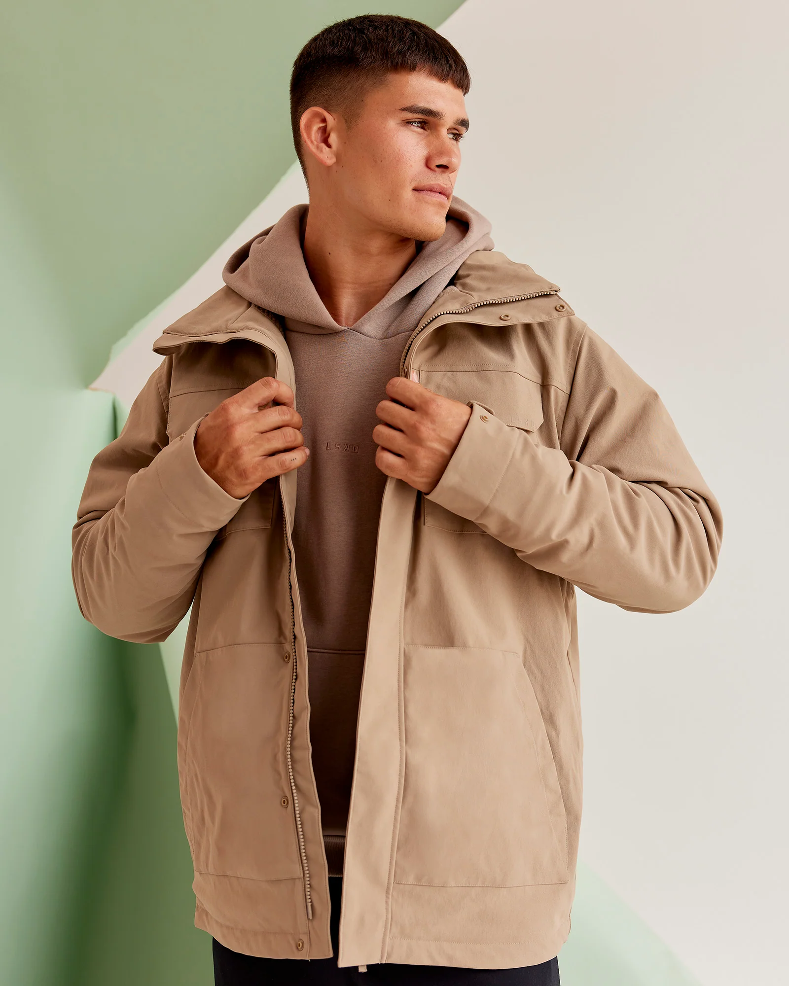 Marshall 2.0 Jacket - Greige - Image 2
