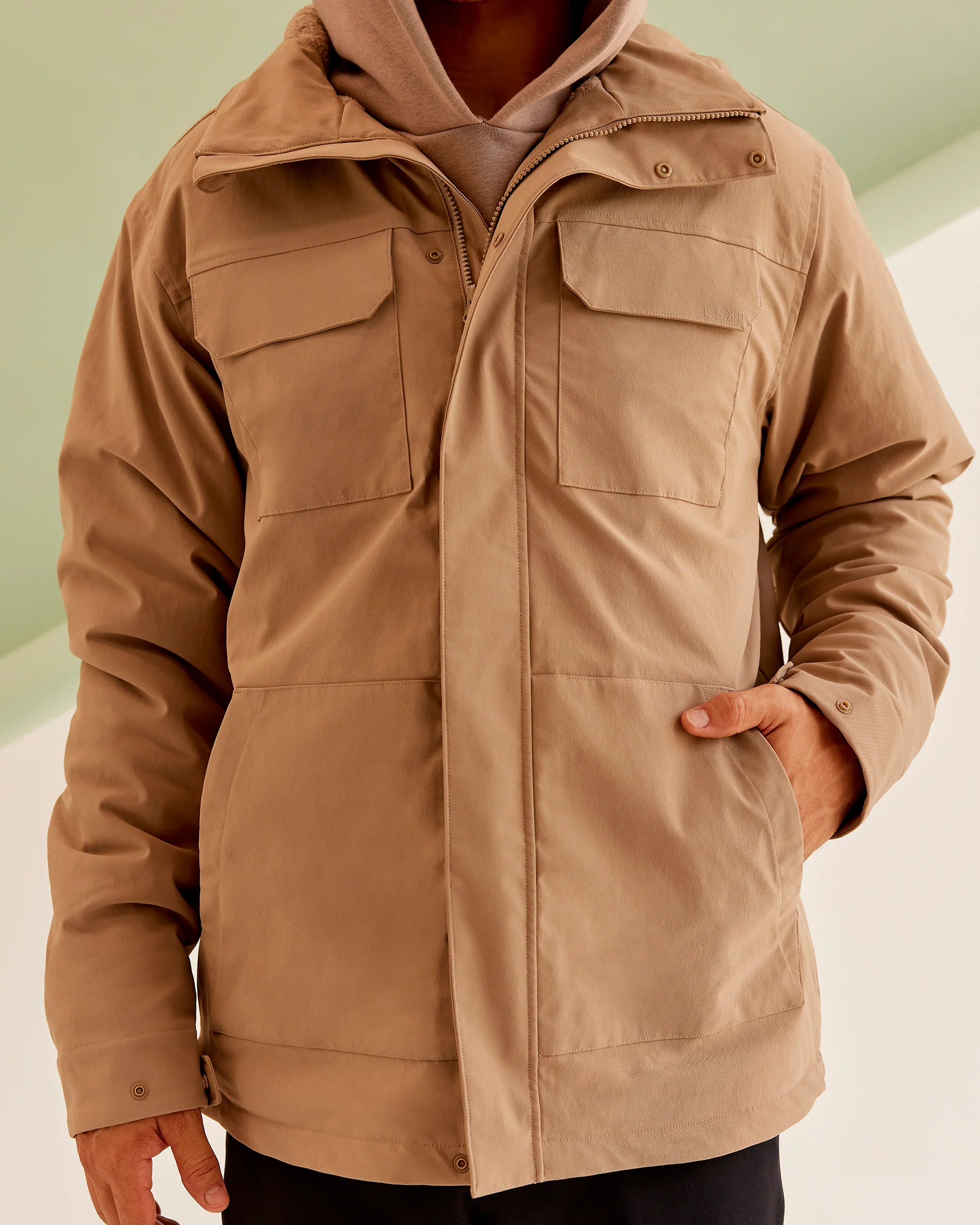 Marshall 2.0 Jacket - Greige - Image 7