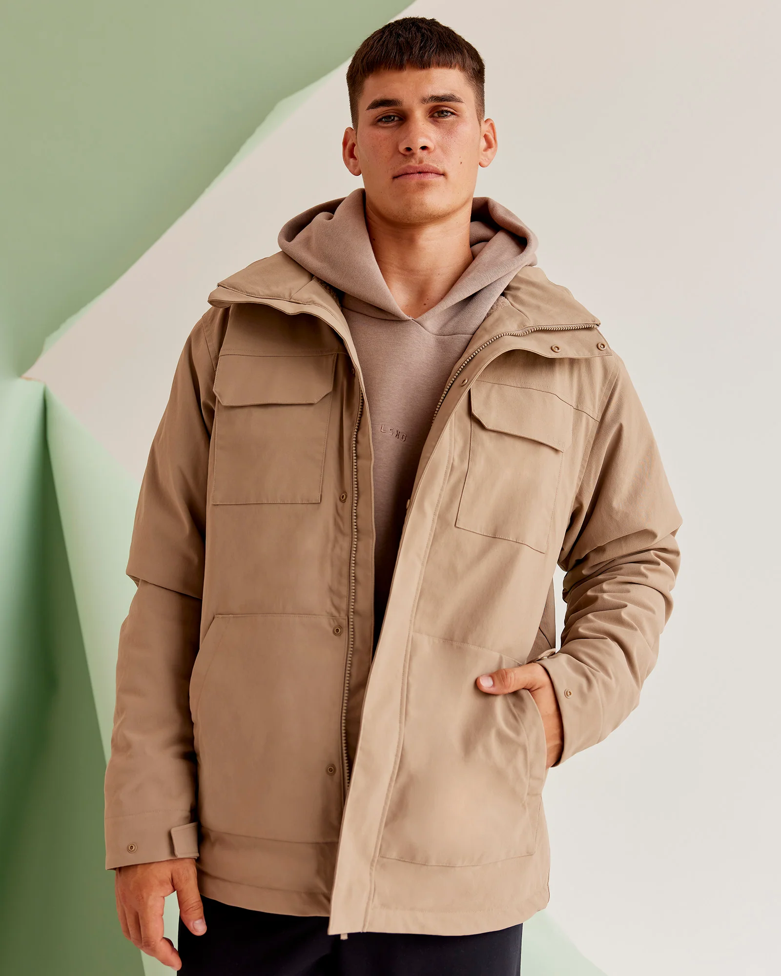 Marshall 2.0 Jacket - Greige - Image 8