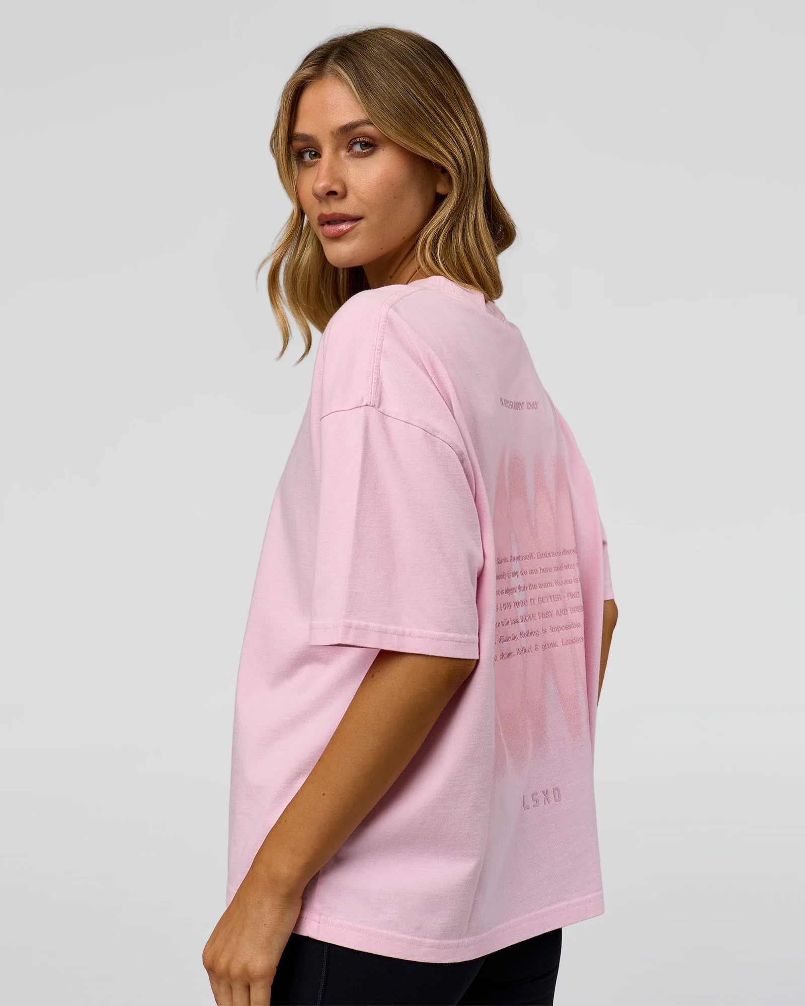 Memory In Motion Heavyweight Boxed Tee - Marshmallow Washed - Image 12