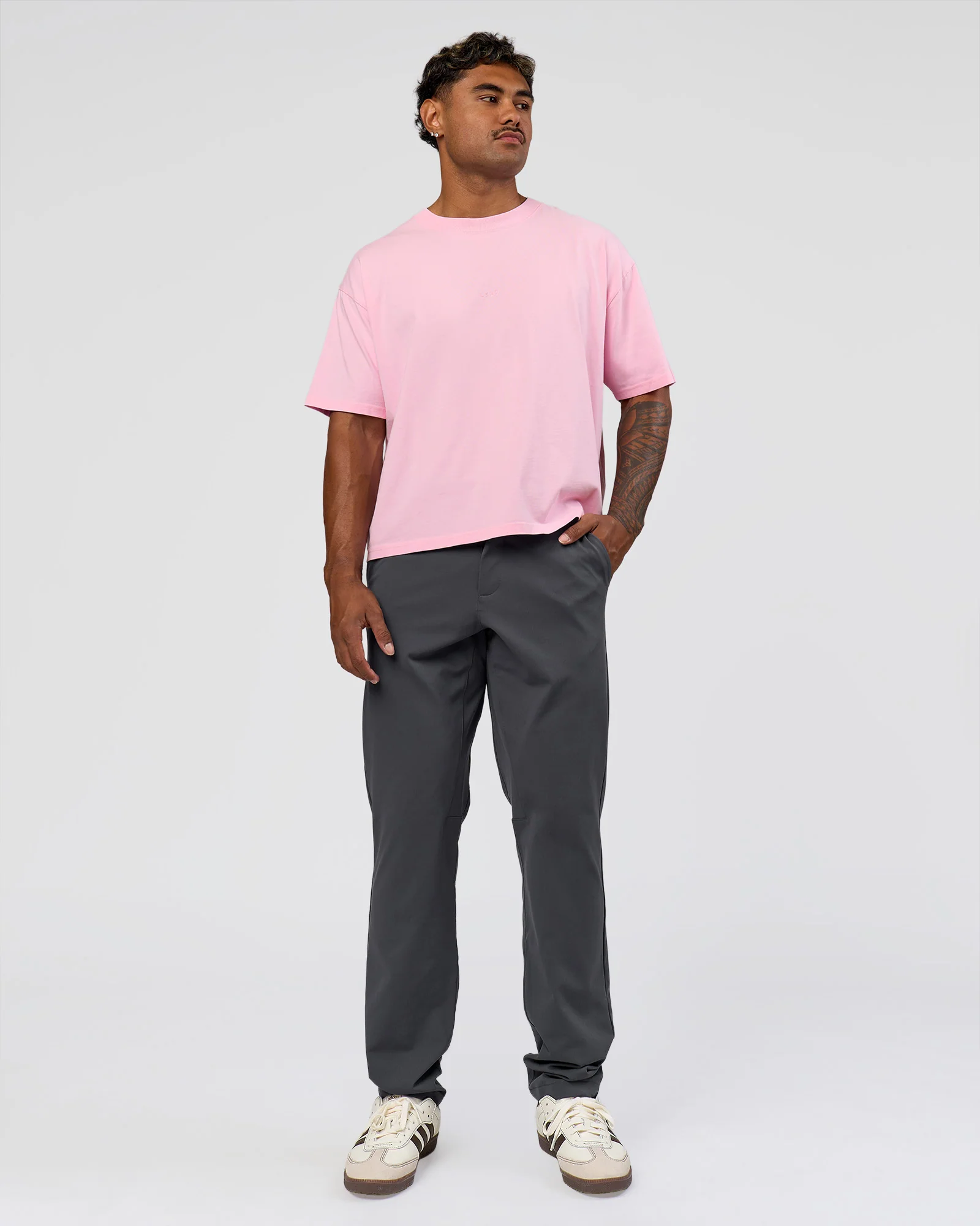 Memory In Motion Heavyweight Boxed Tee - Marshmallow Washed - Image 14