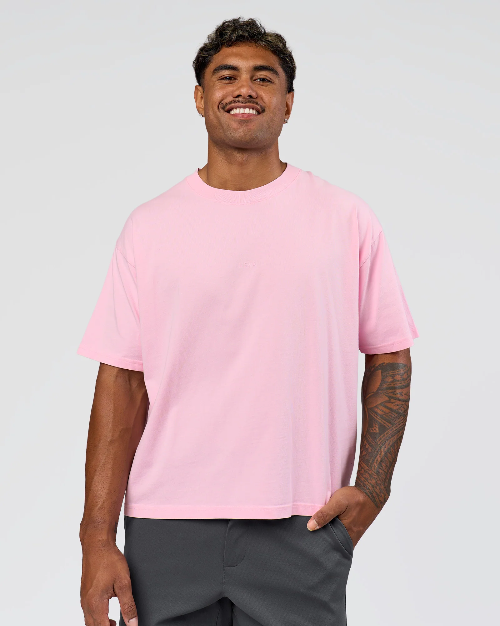 Memory In Motion Heavyweight Boxed Tee - Marshmallow Washed - Image 6