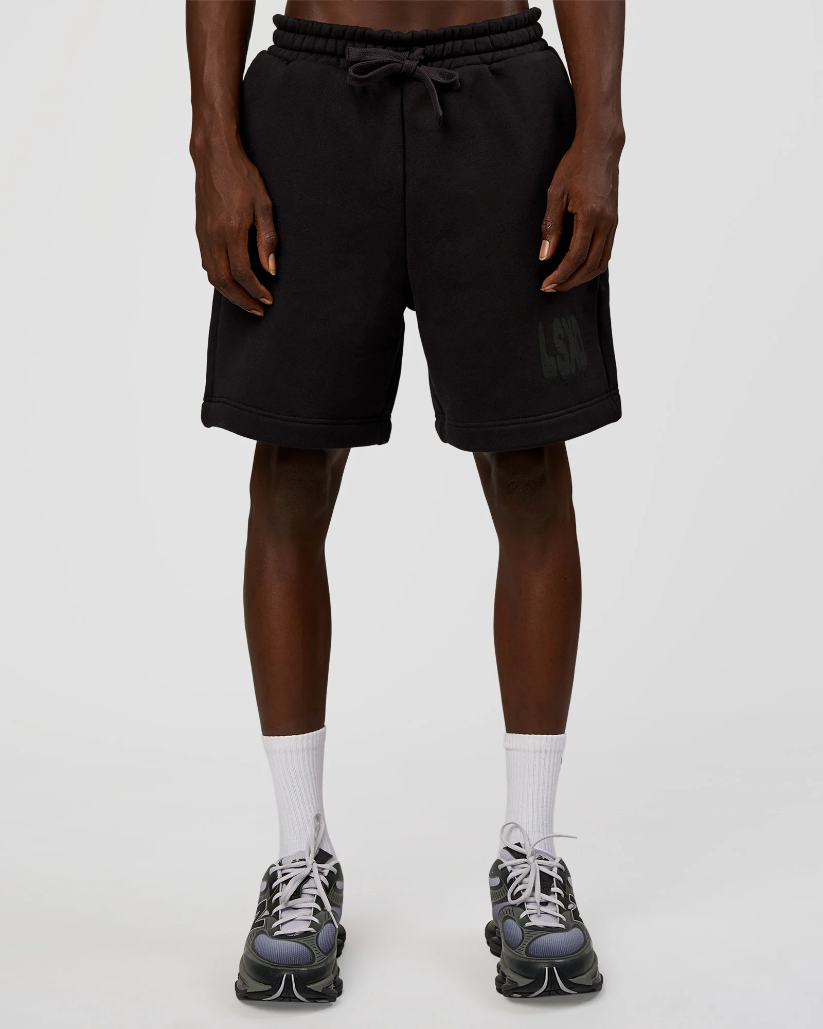 Memory In Motion Heavyweight Fleece 7" Short - Black Washed - Image 5