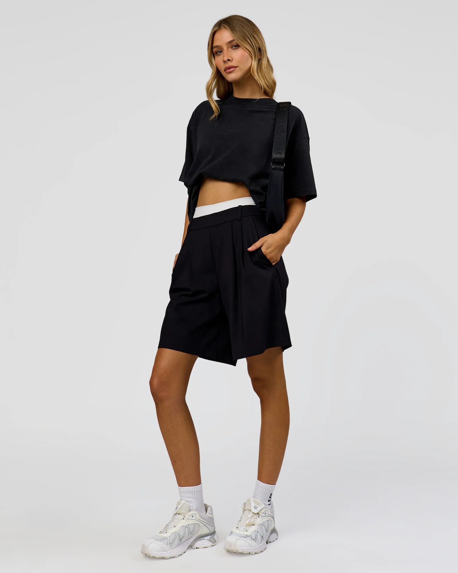 Memory In Motion Heavyweight Oversized Tee - Black Washed - Image 10