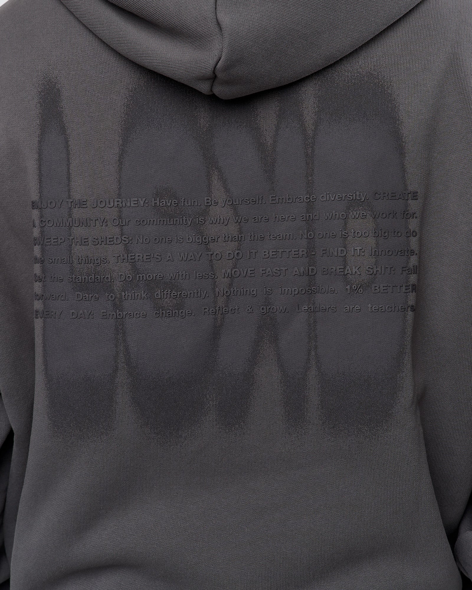 Memory In Motion Ultra Heavyweight Washed Hoodie - Dark Storm Washed - Image 10