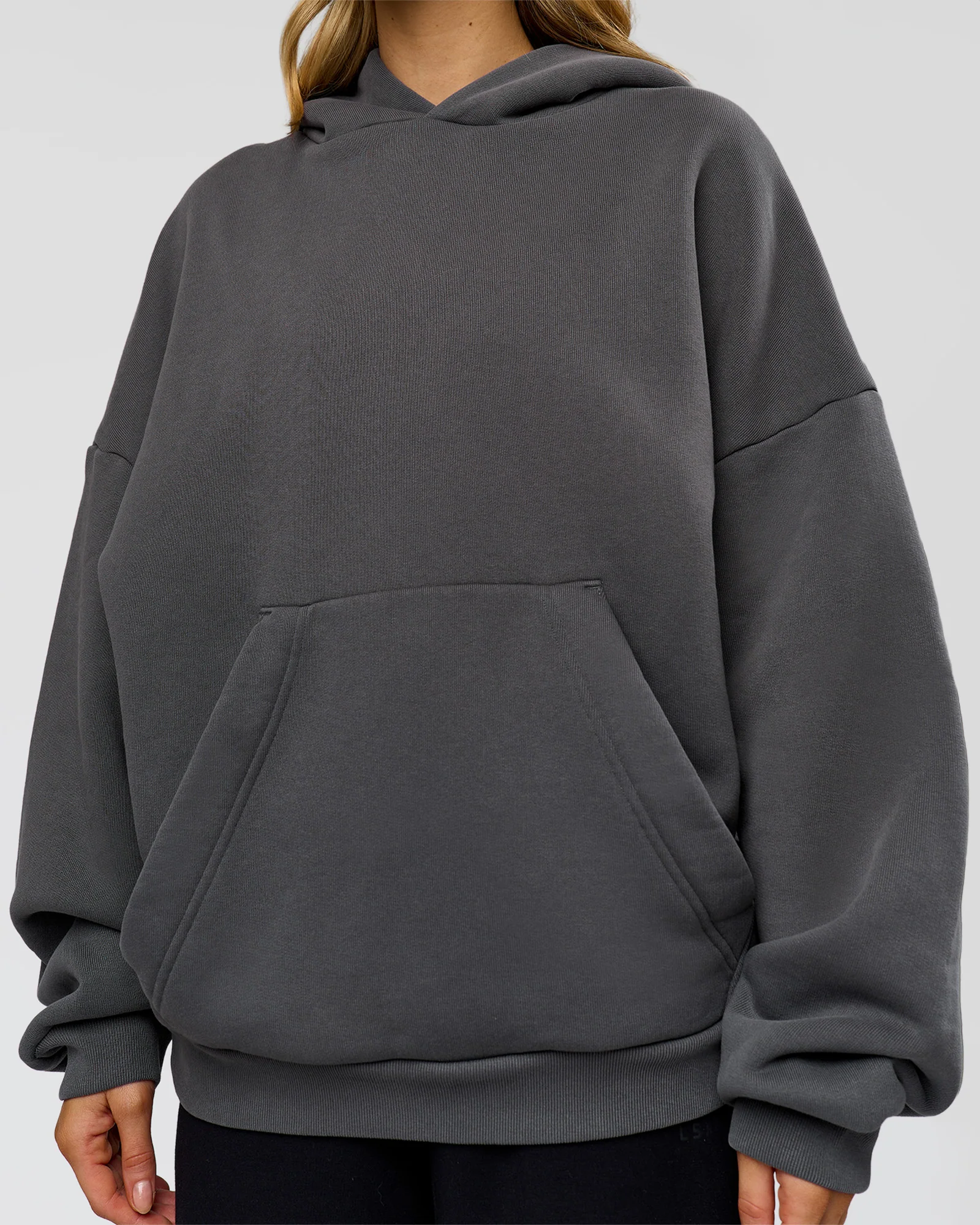 Memory In Motion Ultra Heavyweight Washed Hoodie - Dark Storm Washed - Image 16