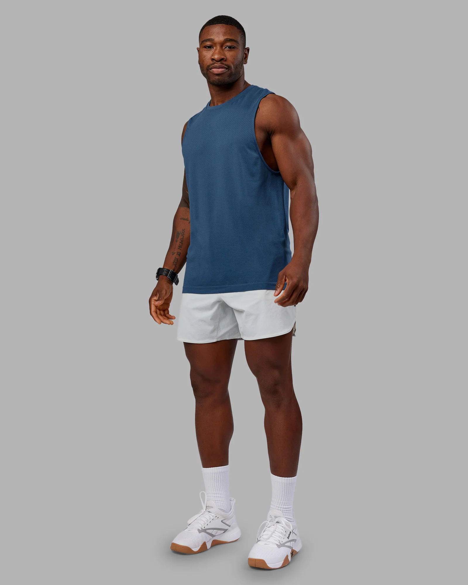 AeroFLX+ Seamless Muscle Tank - Indigo - Image 2