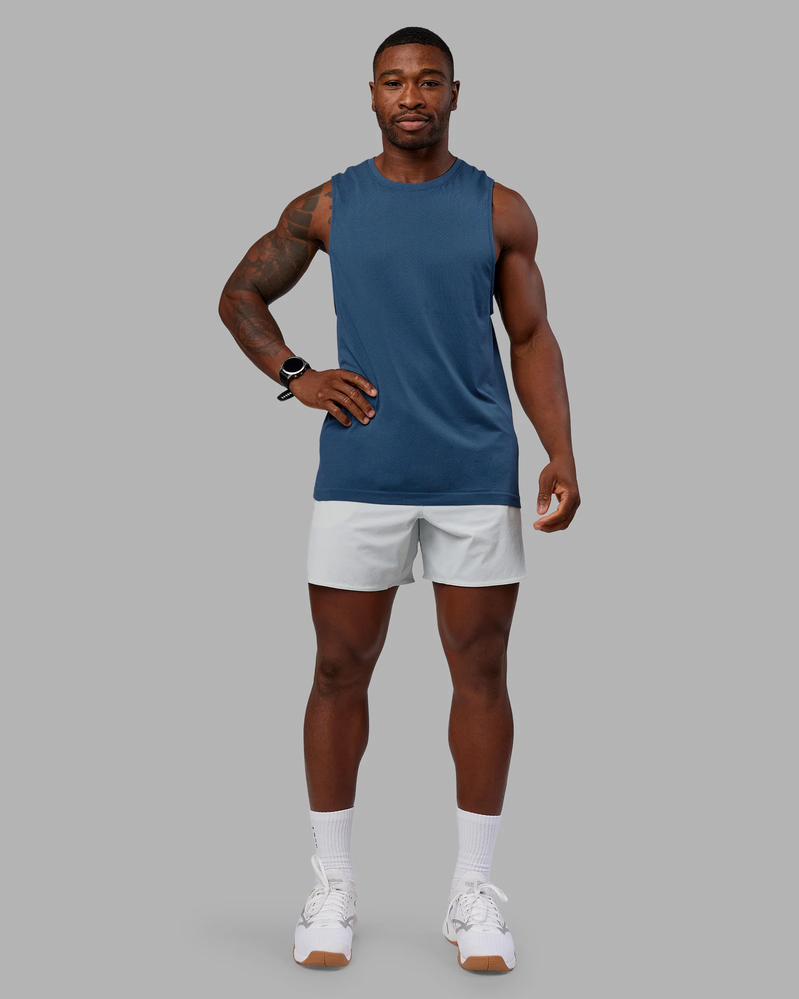 AeroFLX+ Seamless Muscle Tank - Indigo - Image 4