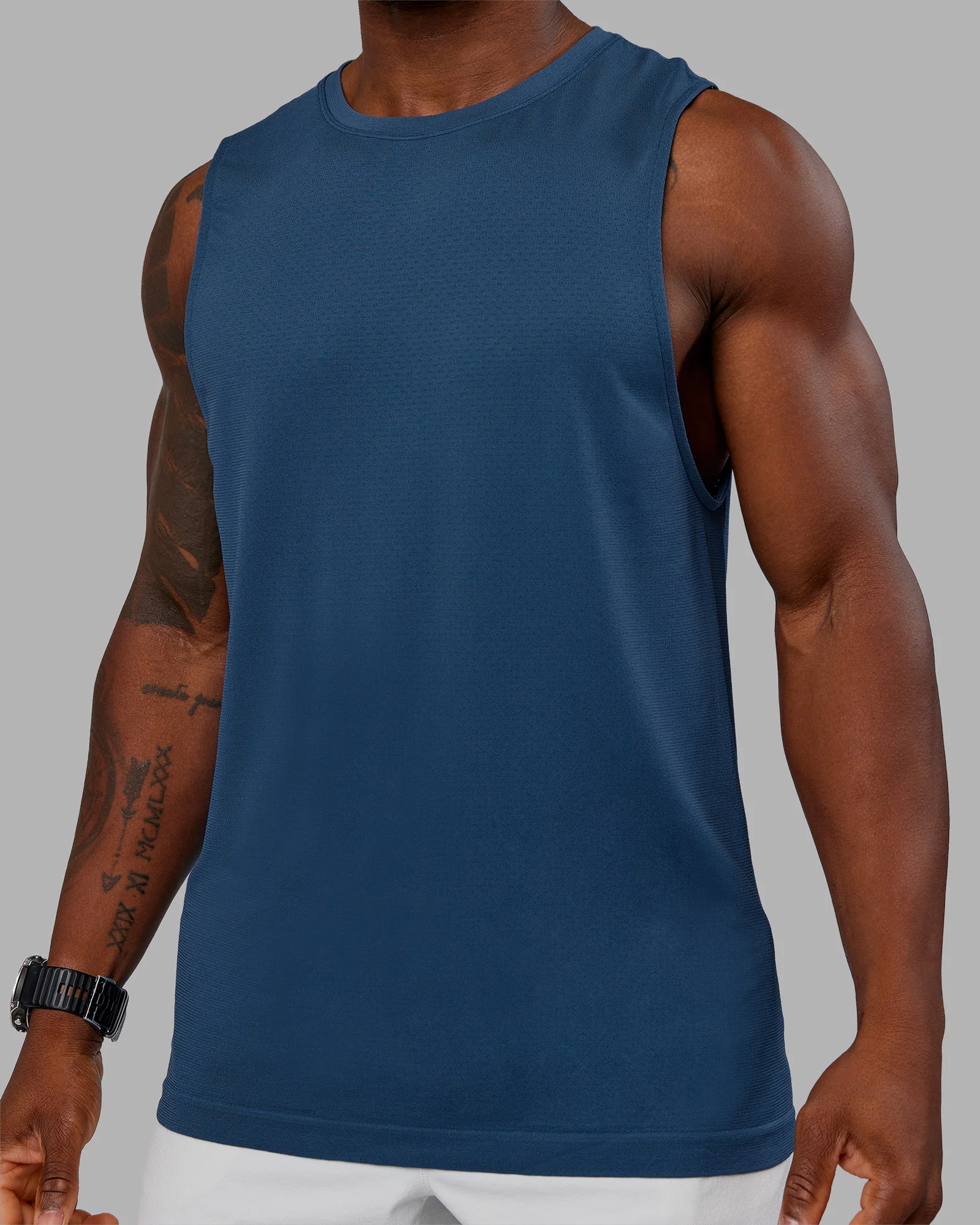 AeroFLX+ Seamless Muscle Tank - Indigo - Image 5