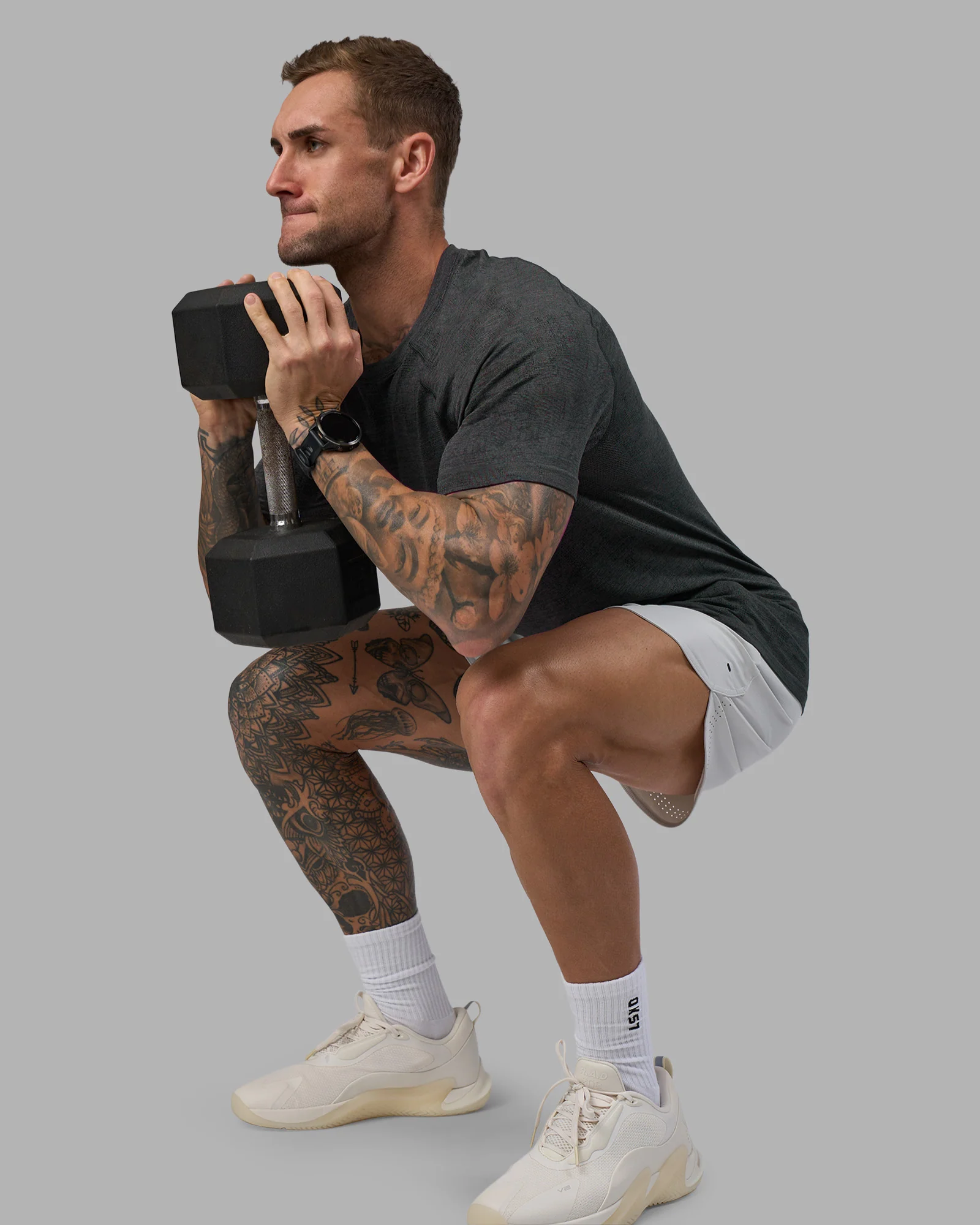AeroFLX+ Seamless Tee - Black Camo-Graphite - Image 3