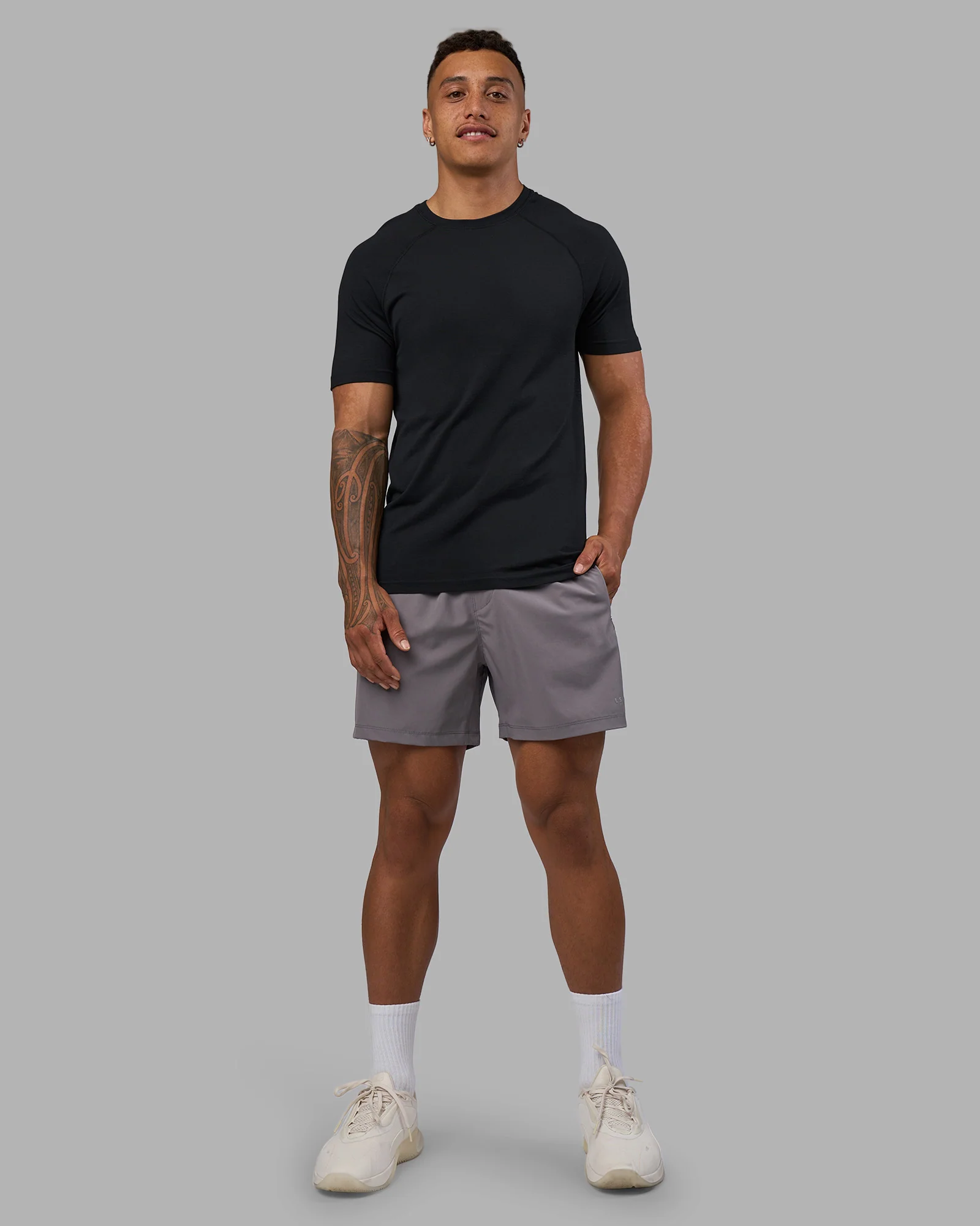 AeroFLX+ Seamless Tee - Black Marl - Image 5