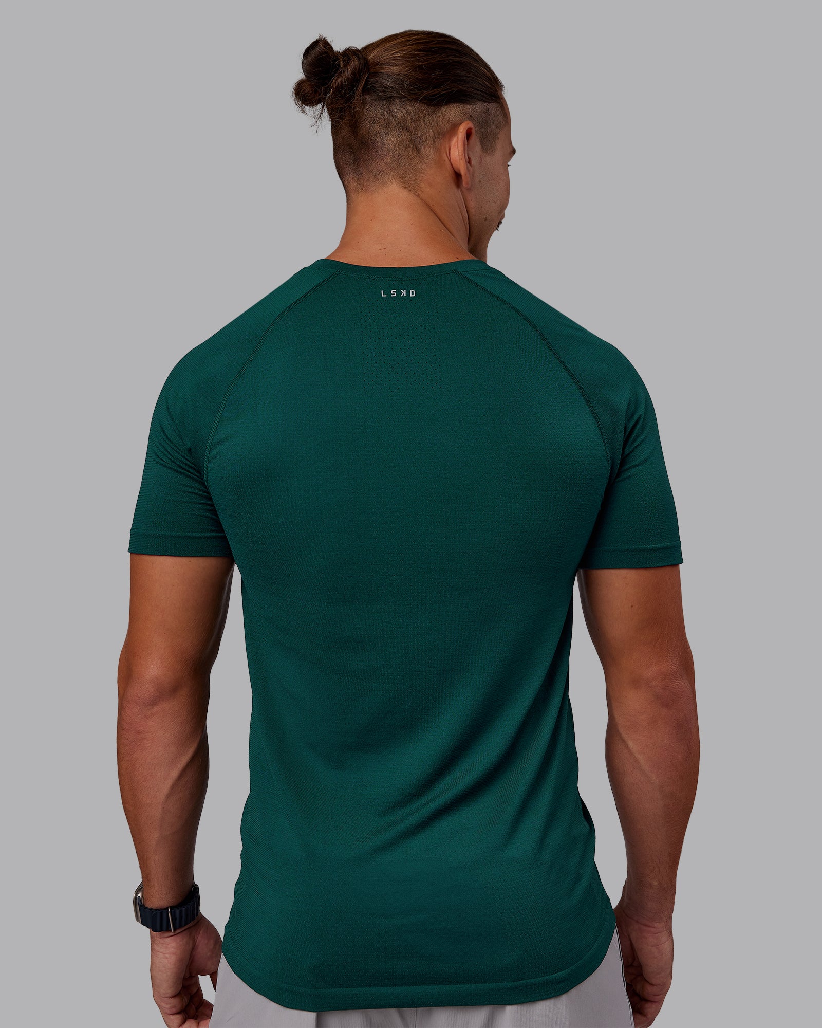 AeroFLX+ Seamless Tee - Dark Moss/Dark Moss - Image 4