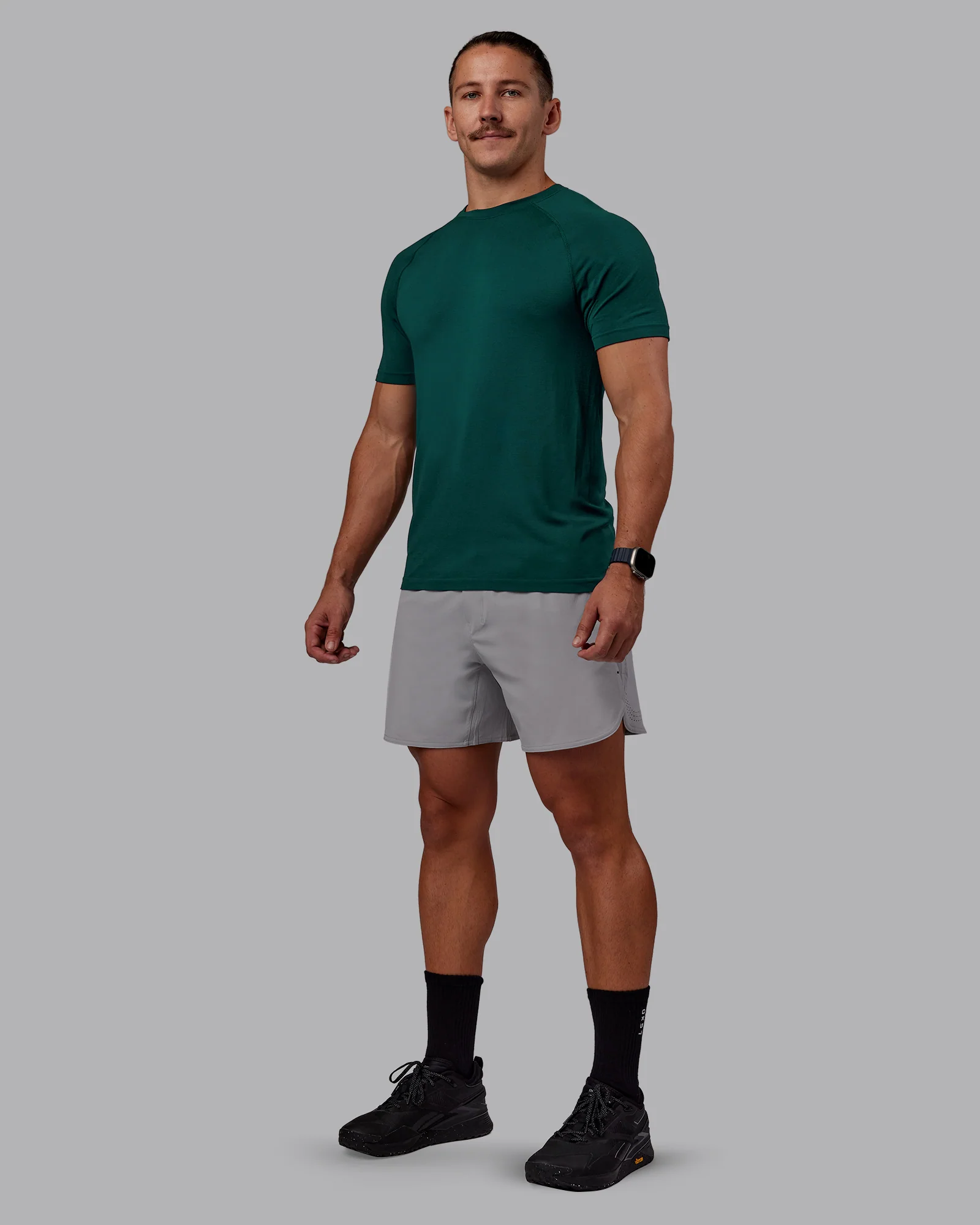 AeroFLX+ Seamless Tee - Dark Moss/Dark Moss - Image 6