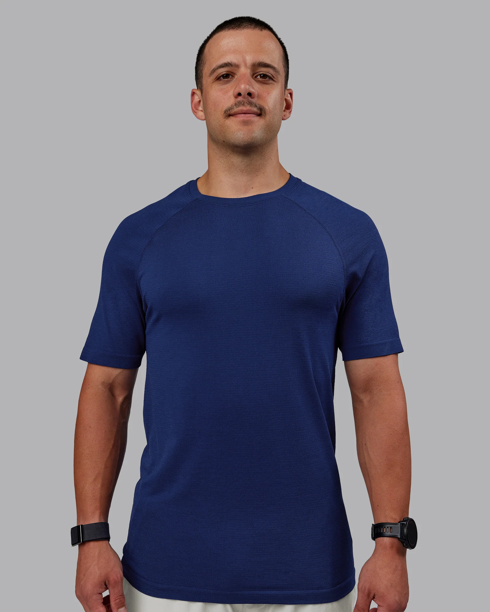 AeroFLX+ Seamless Tee - Midnight Blue/Midnight Blue - Image 2