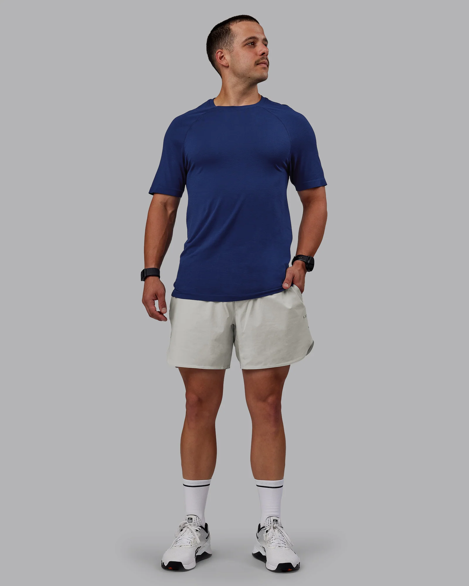 AeroFLX+ Seamless Tee - Midnight Blue/Midnight Blue - Image 6