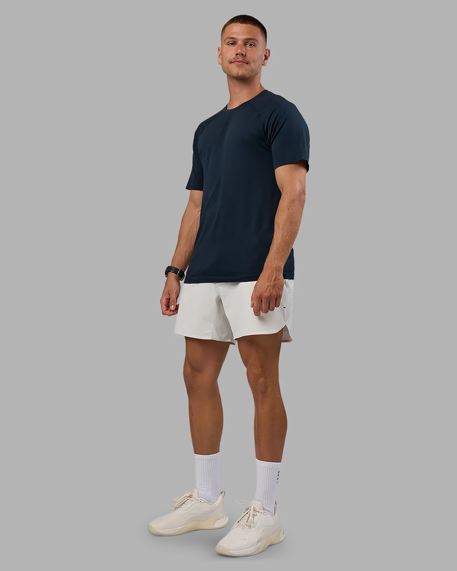 AeroFLX+ Seamless Tee - Navy/Navy - Image 2