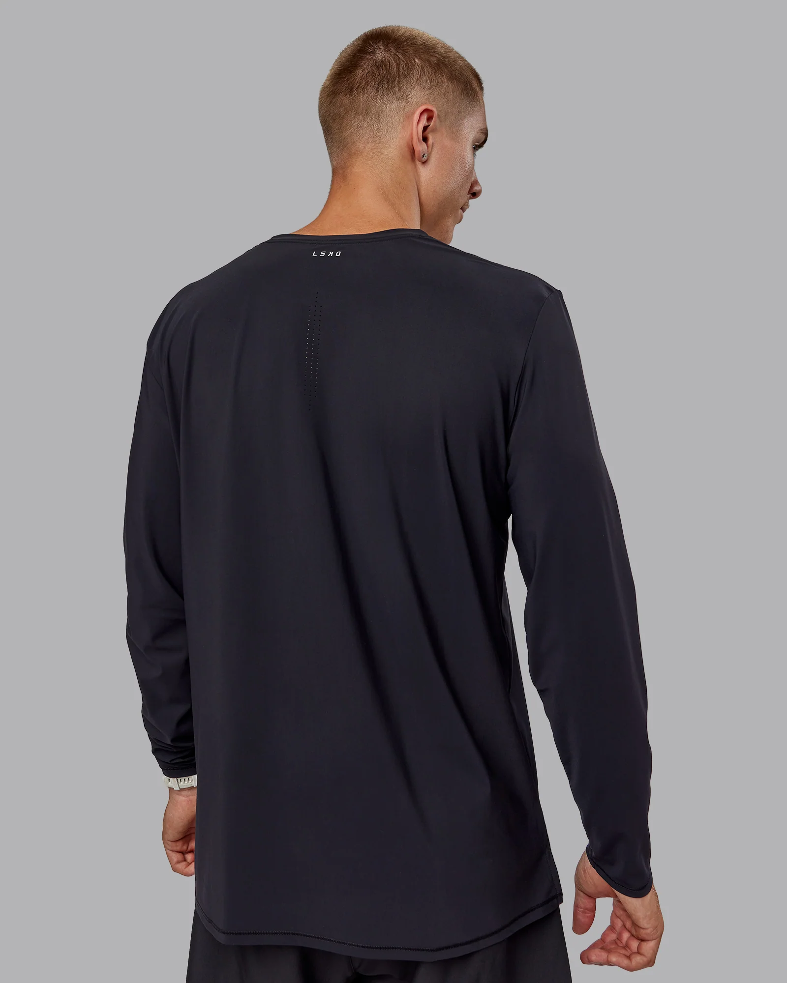 Cadence Long Sleeve Top - Black - Image 4