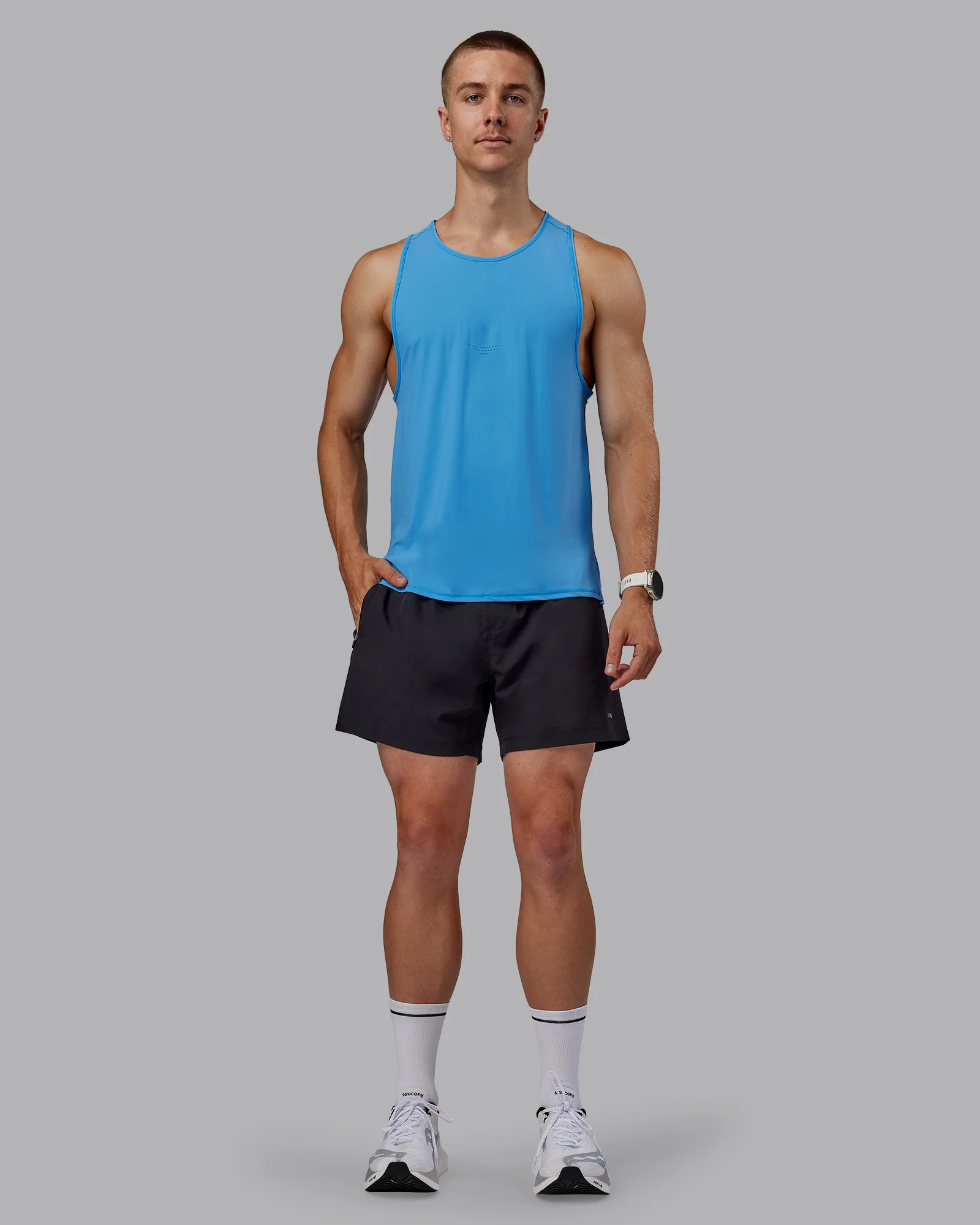 Cadence Tank - Azure Blue - Image 5