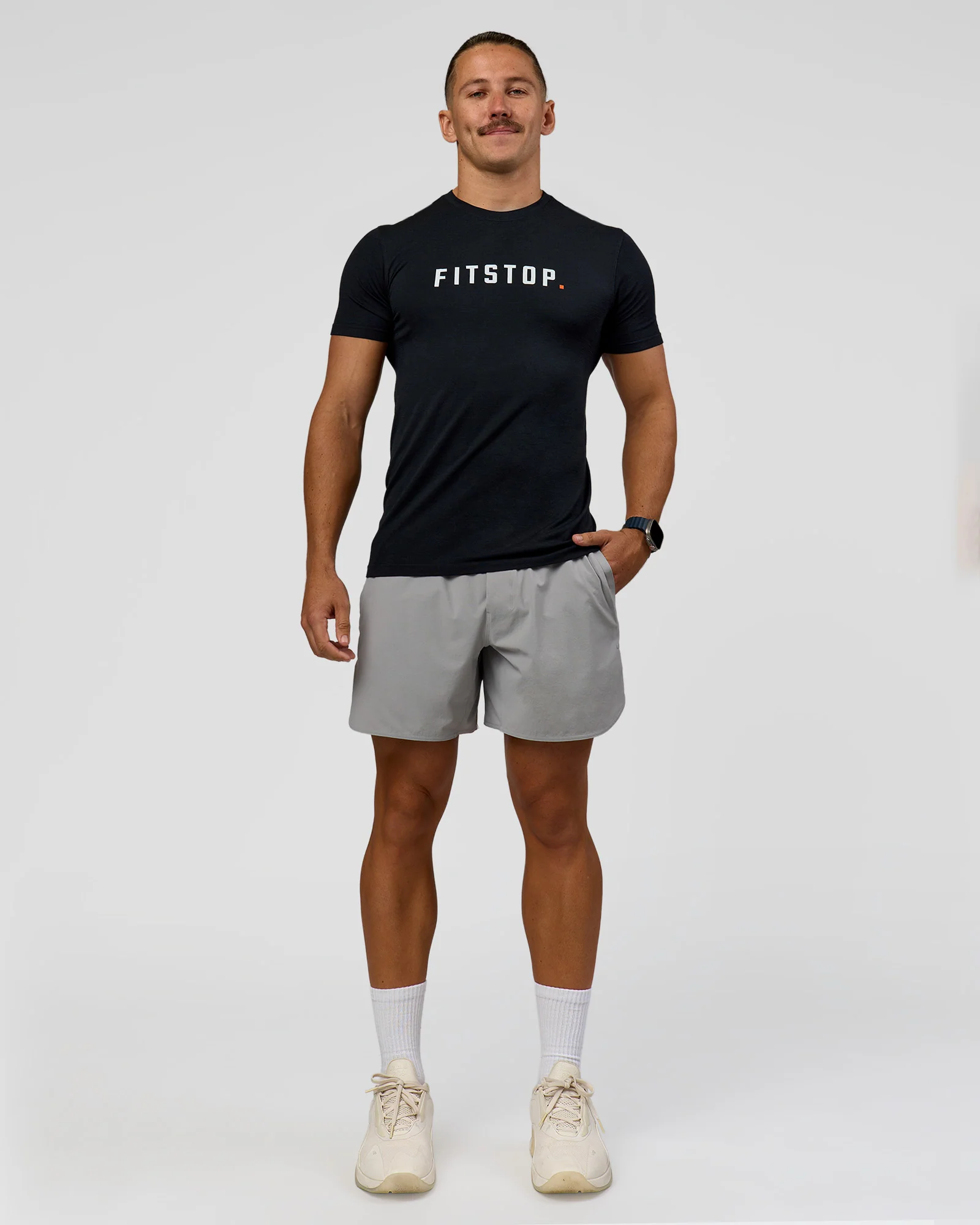 Fitstop AeroFLX+ Seamless Tee - Black - Image 2