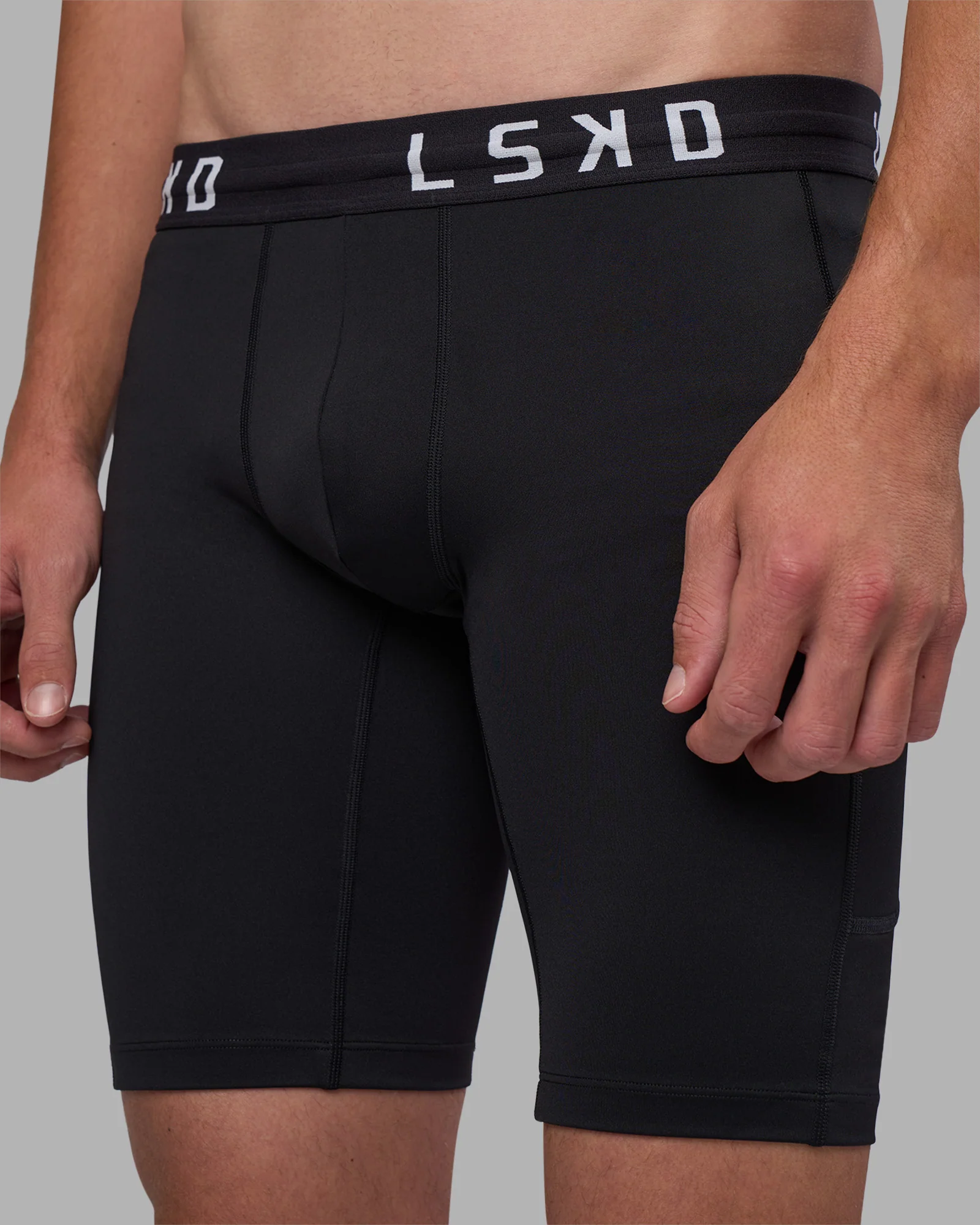 Men's Perform Short Tight - Black - Image 2