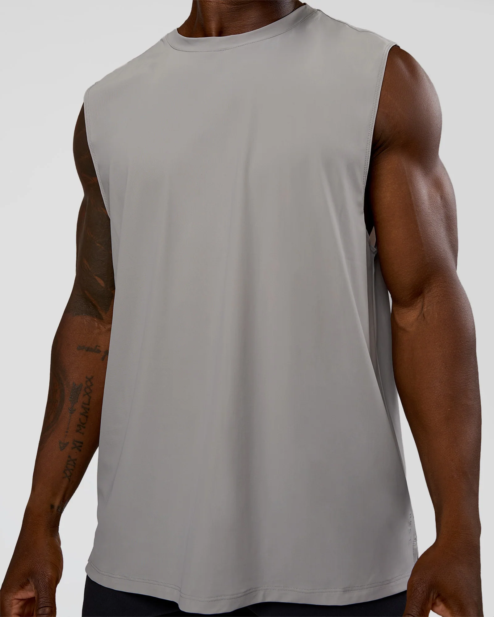 Cadence MicroMotion Muscle Tank - Alloy - Image 4