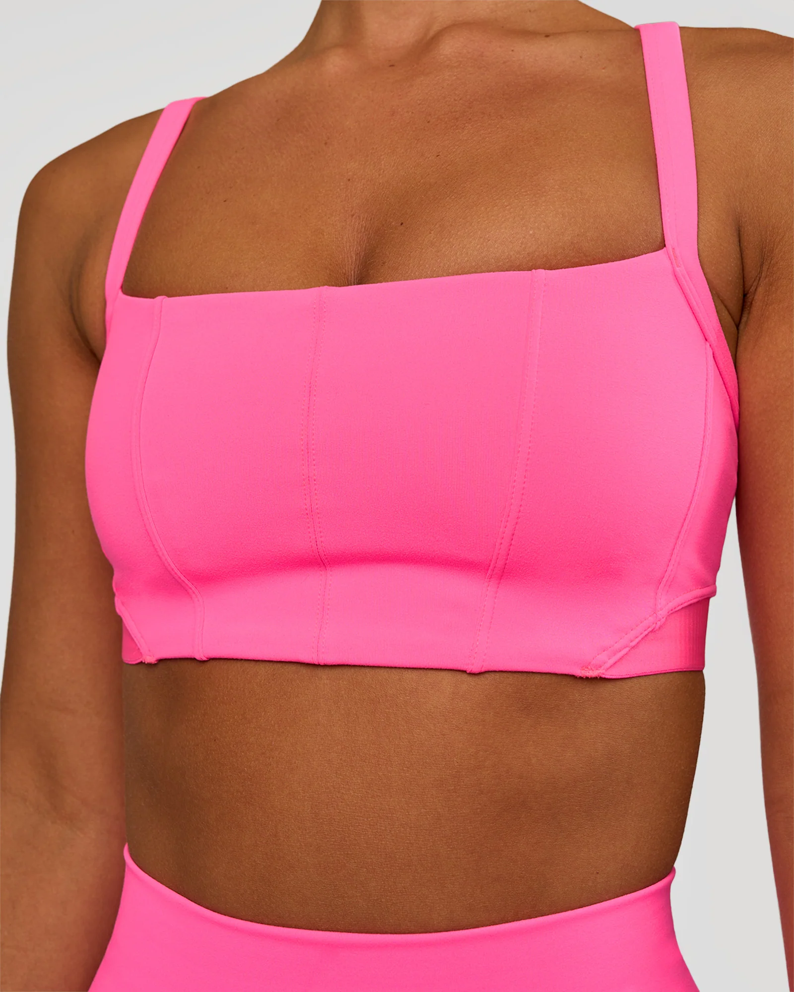 Momentum Corset Sports Bra - Sugar Plum - Image 4