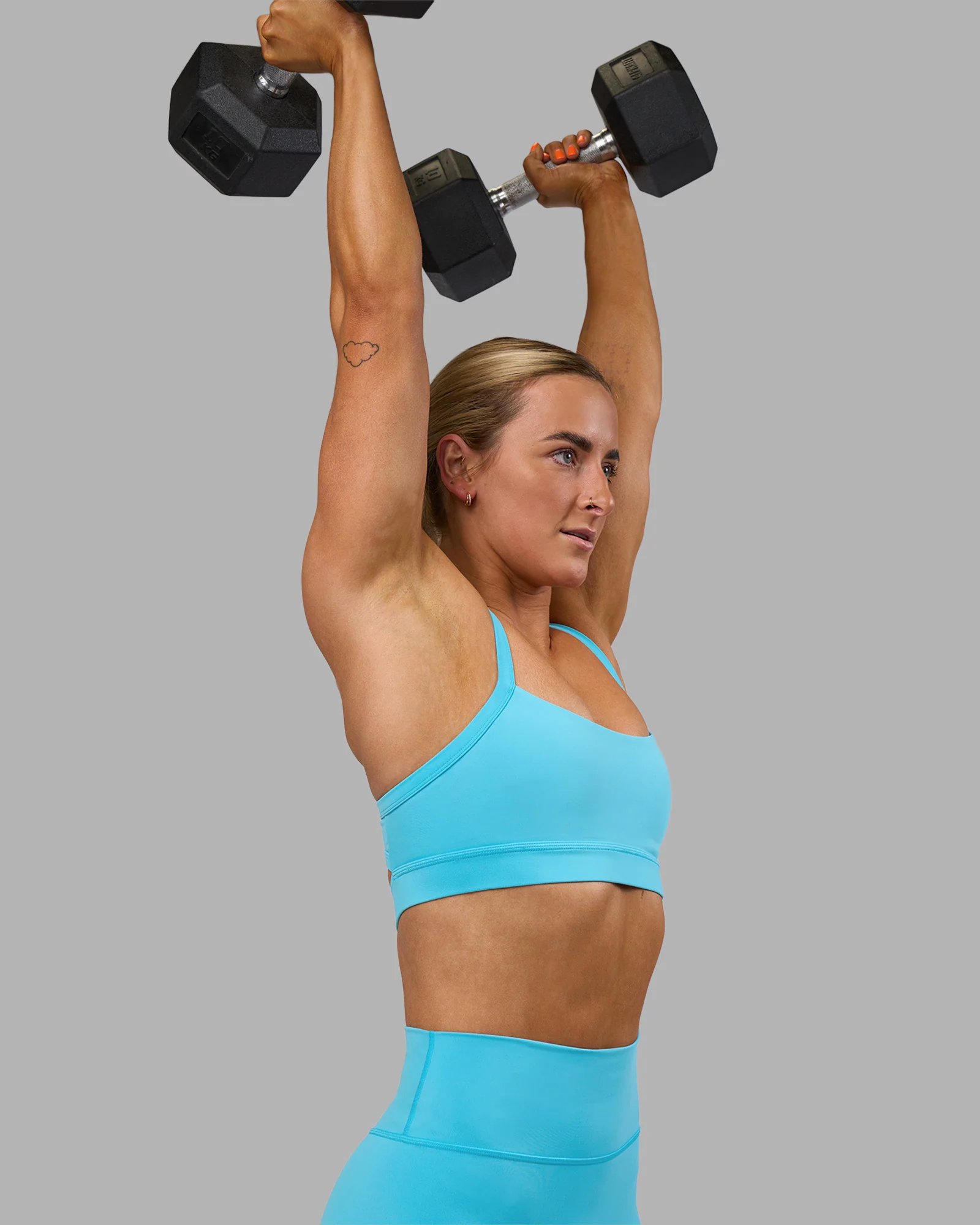 Momentum Sports Bra - Blue Atoll - Image 3