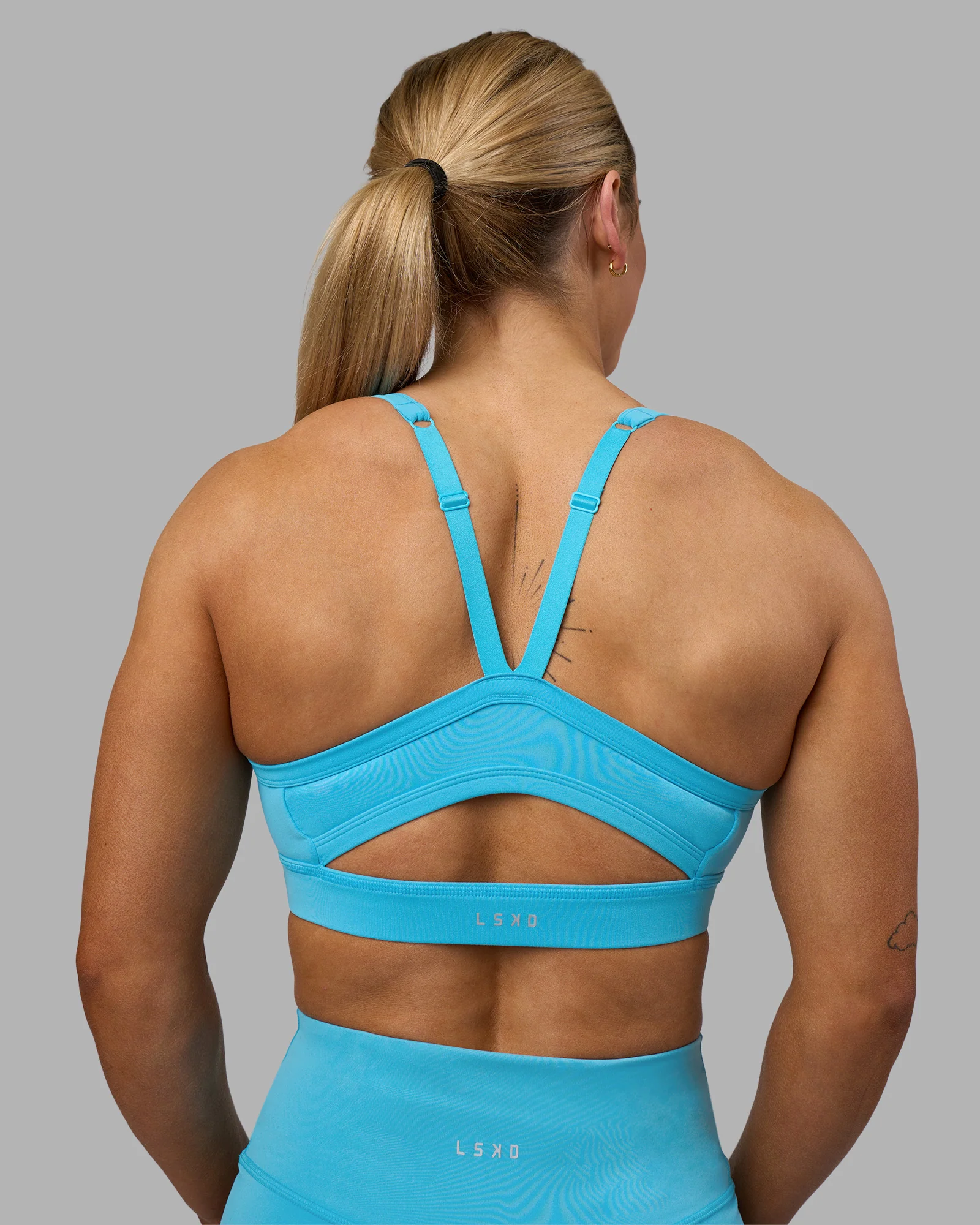 Momentum Sports Bra - Blue Atoll - Image 7