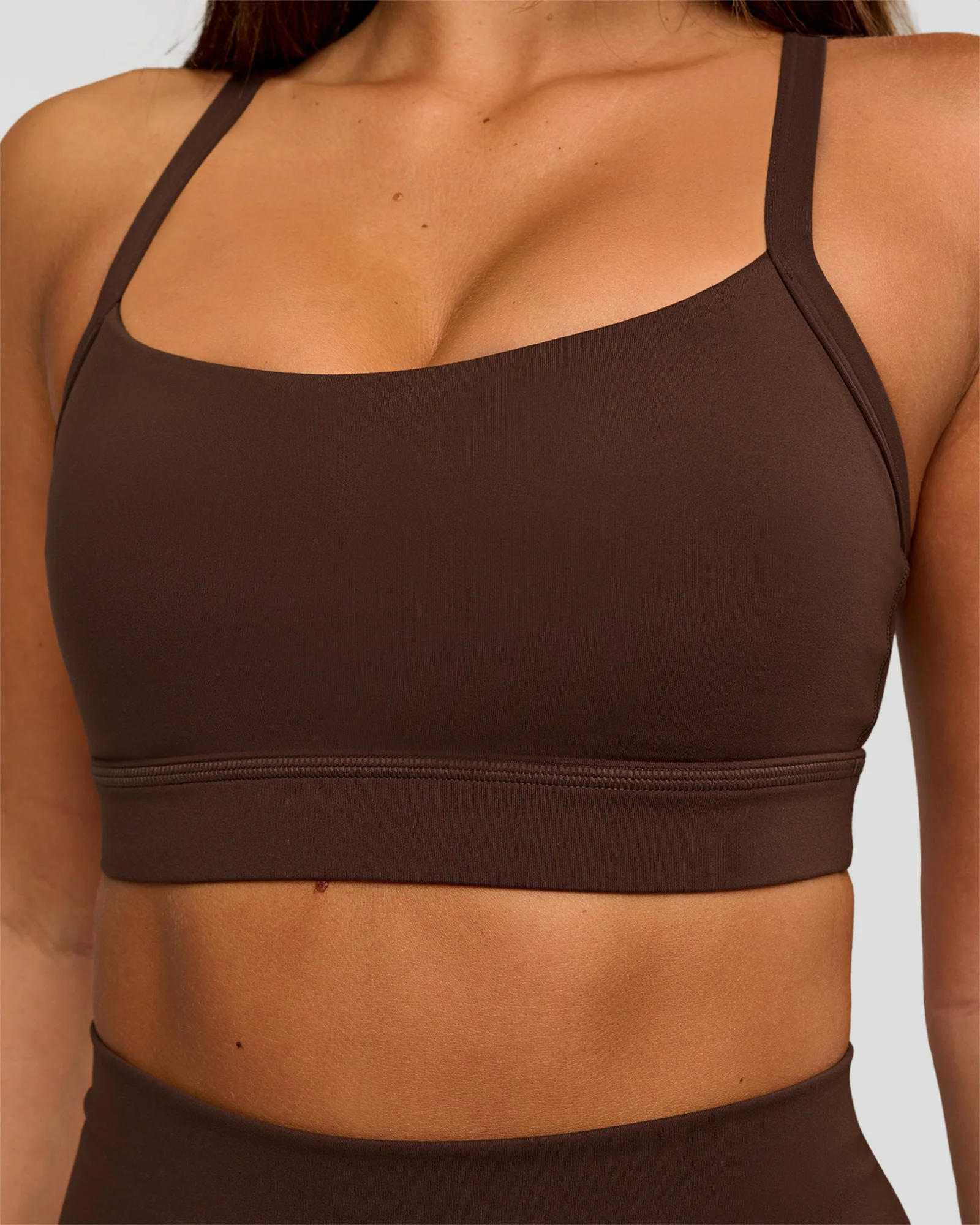 Momentum Sports Bra D/DD/E - Hot Chocolate - Image 4