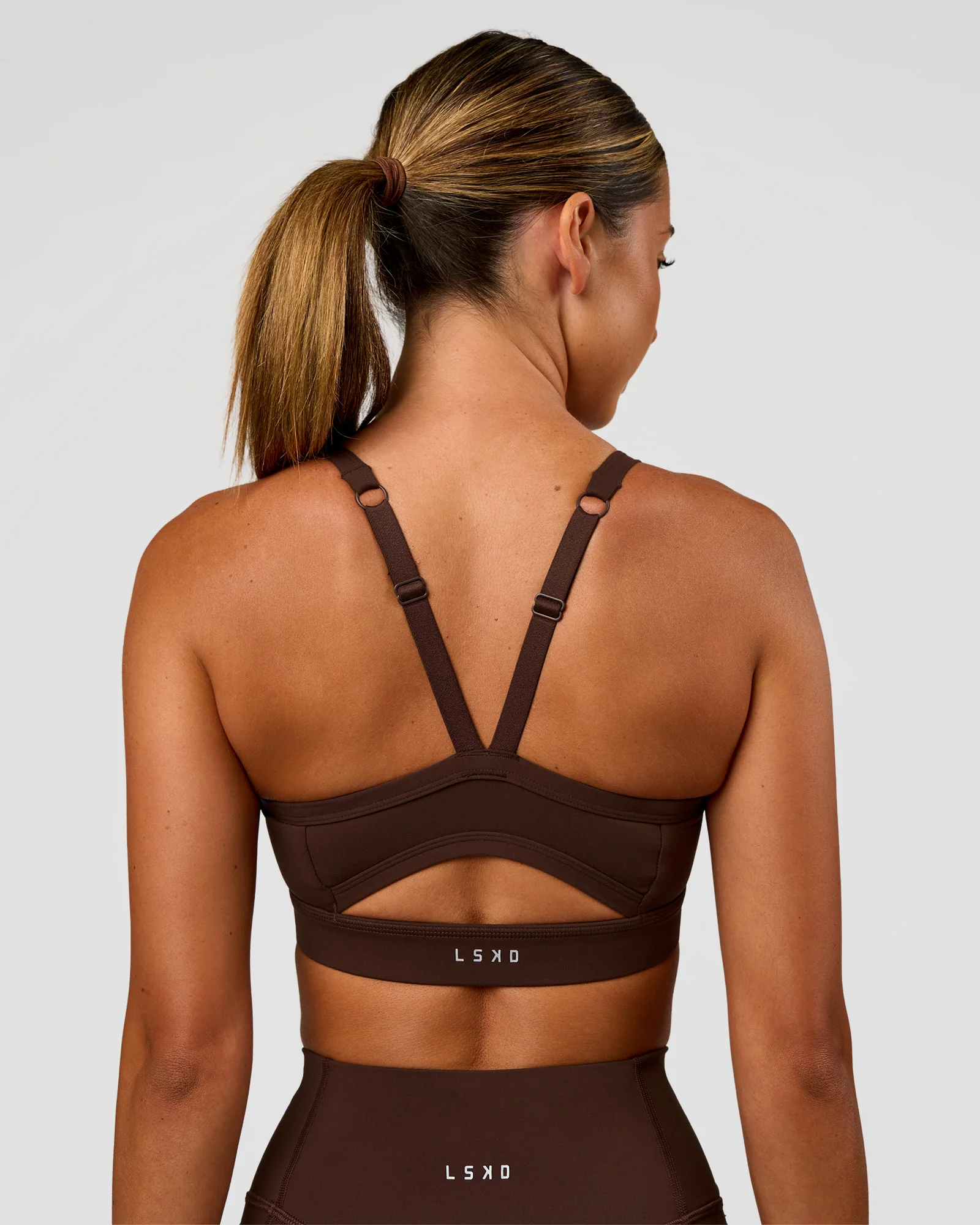 Momentum Sports Bra - Hot Chocolate - Image 5