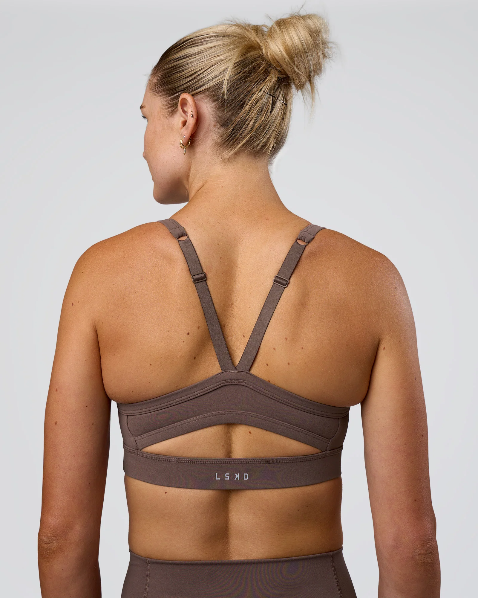 Momentum Sports Bra - Peppercorn - Image 2