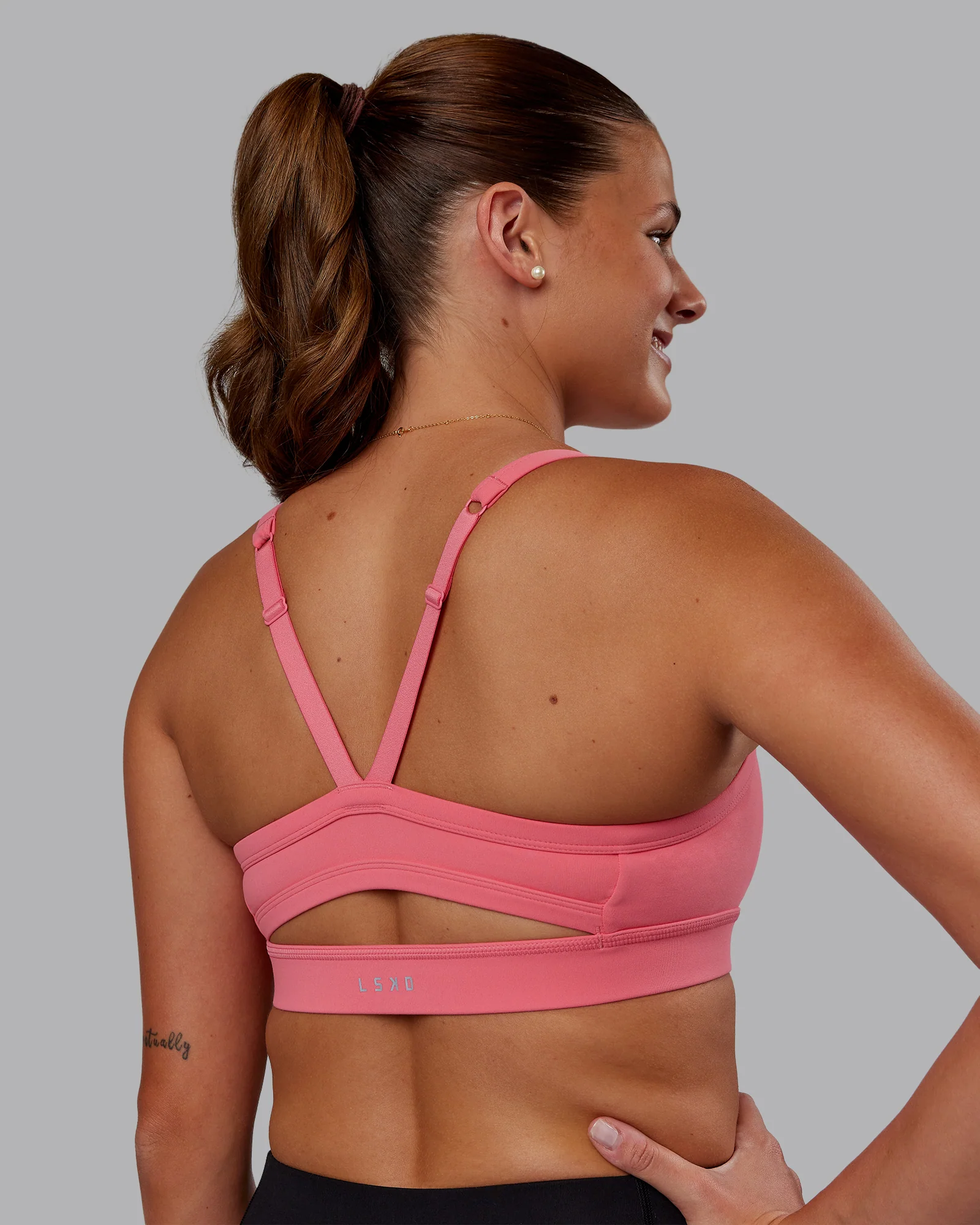 Momentum Sports Bra - Pink Lemonade - Image 2