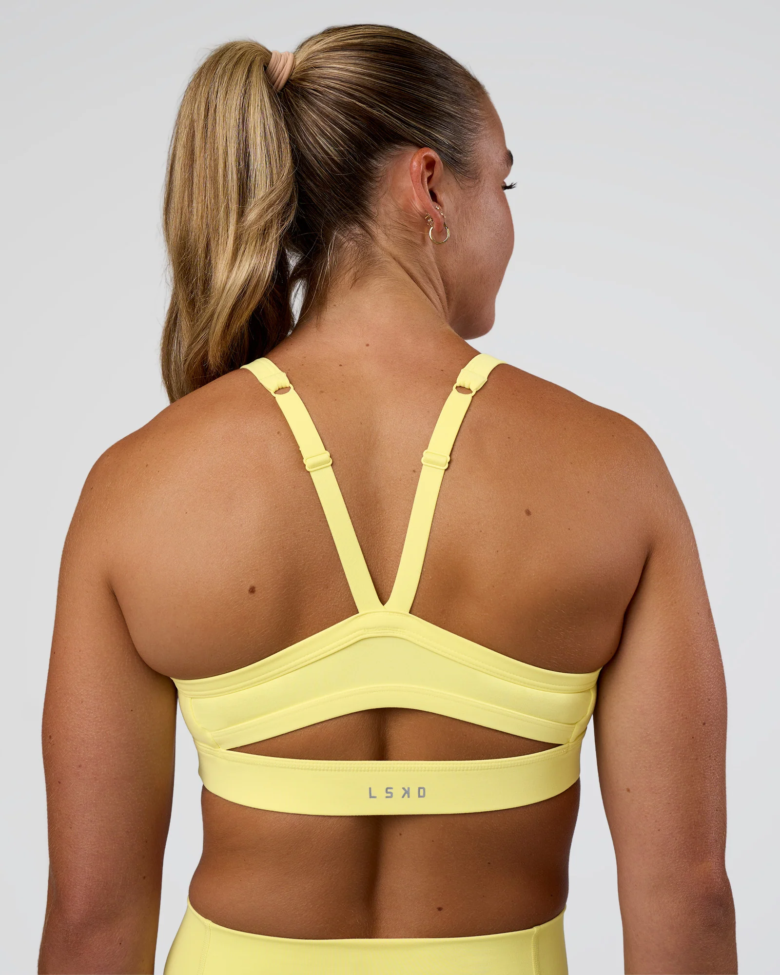 Momentum Sports Bra - Yellow Fizz - Image 2