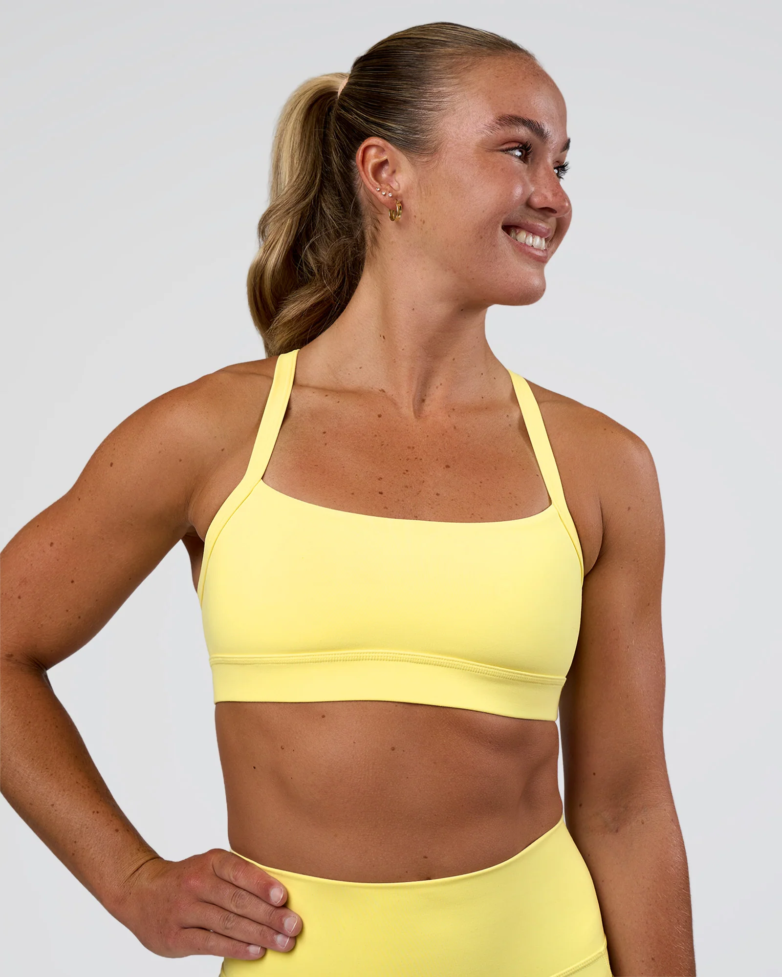 Momentum Sports Bra - Yellow Fizz - Image 3
