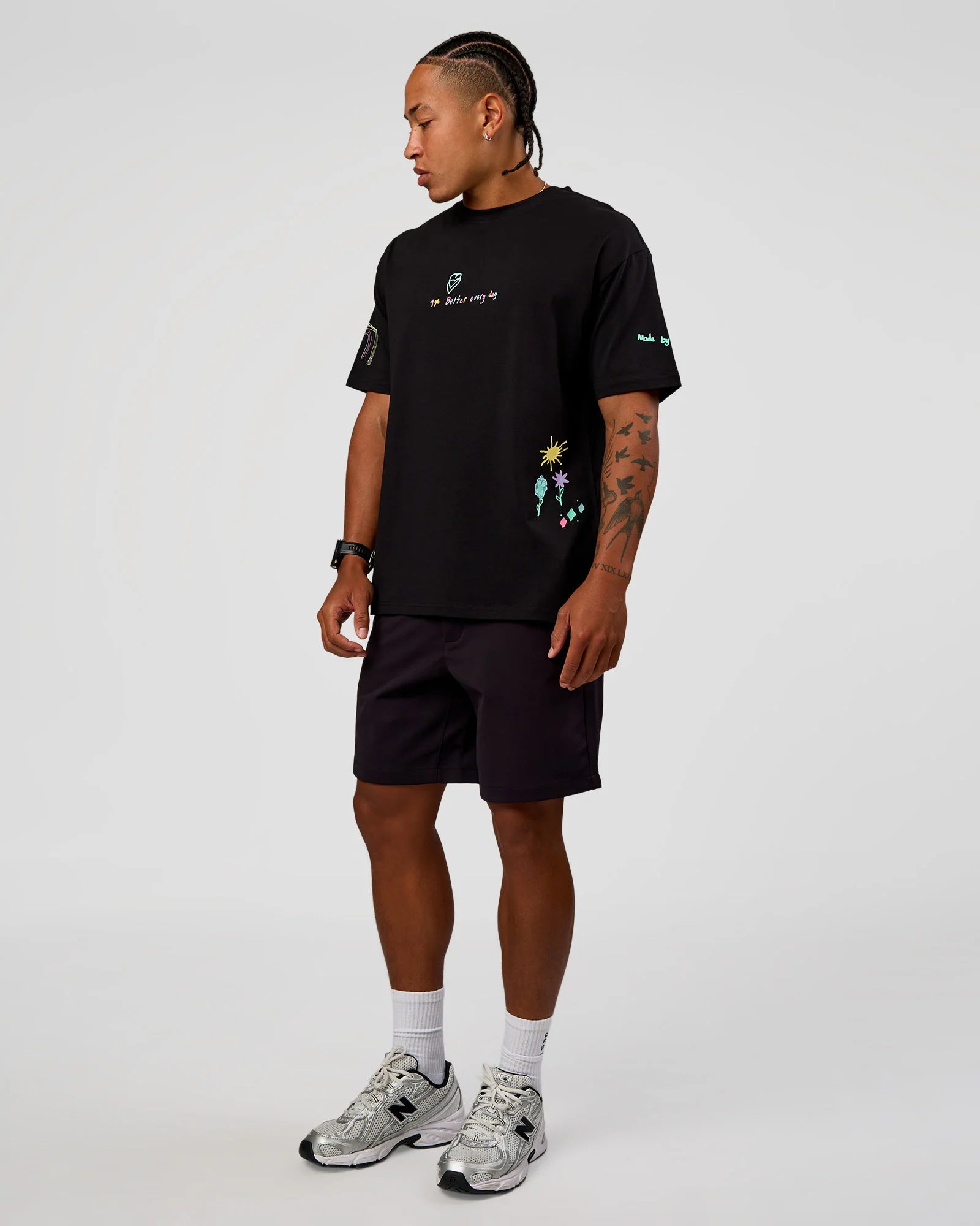 Mother's Day FLXCotton Oversize Tee - Black - Image 12