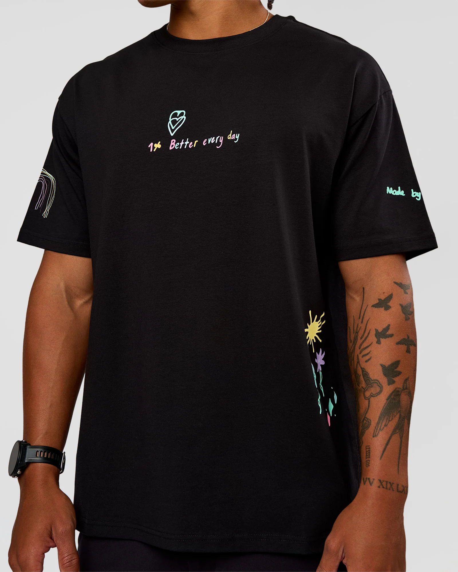 Mother's Day FLXCotton Oversize Tee - Black - Image 13