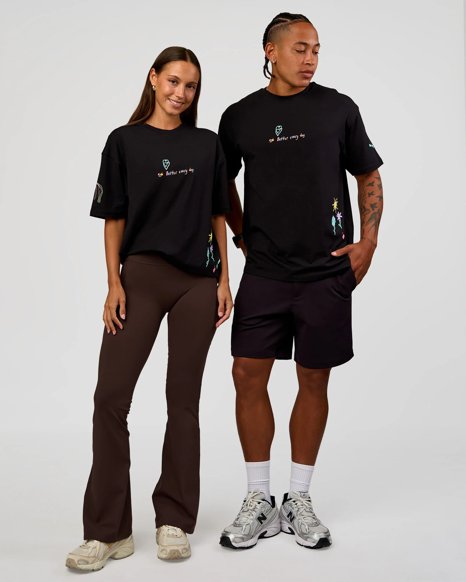 Mother's Day FLXCotton Oversize Tee - Black - Image 3