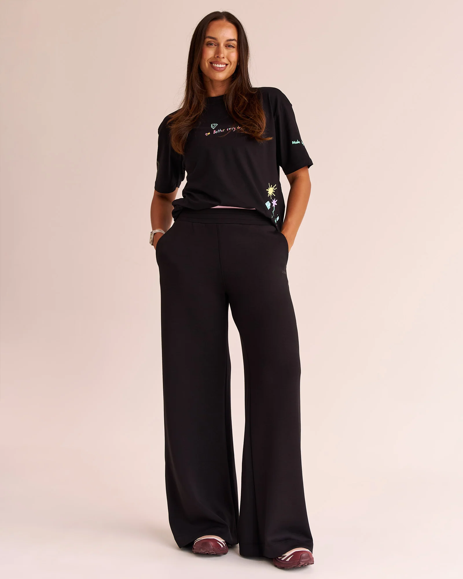 Mother's Day FLXCotton Oversize Tee - Black - Image 7
