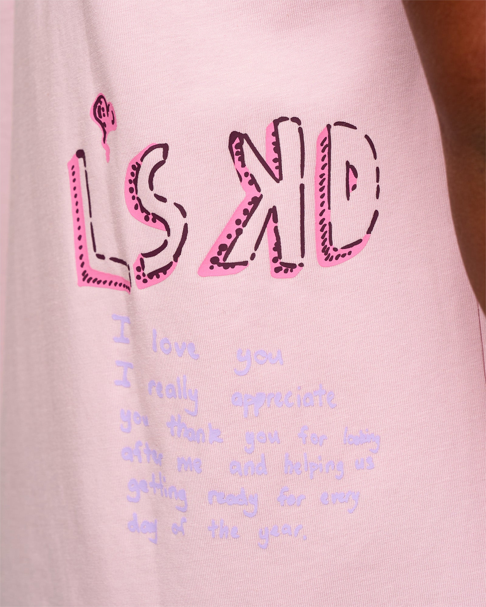 Mother's Day FLXCotton Oversize Tee - Marshmallow - Image 8
