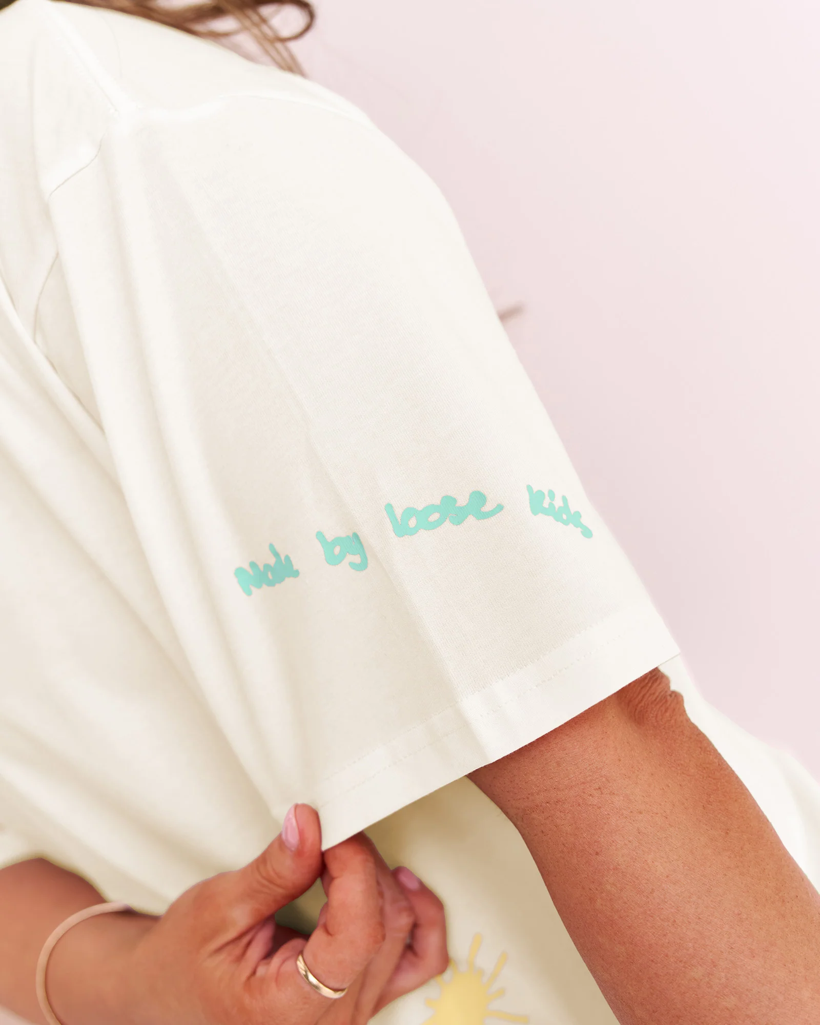 Mother's Day FLXCotton Oversize Tee - Off White - Image 10