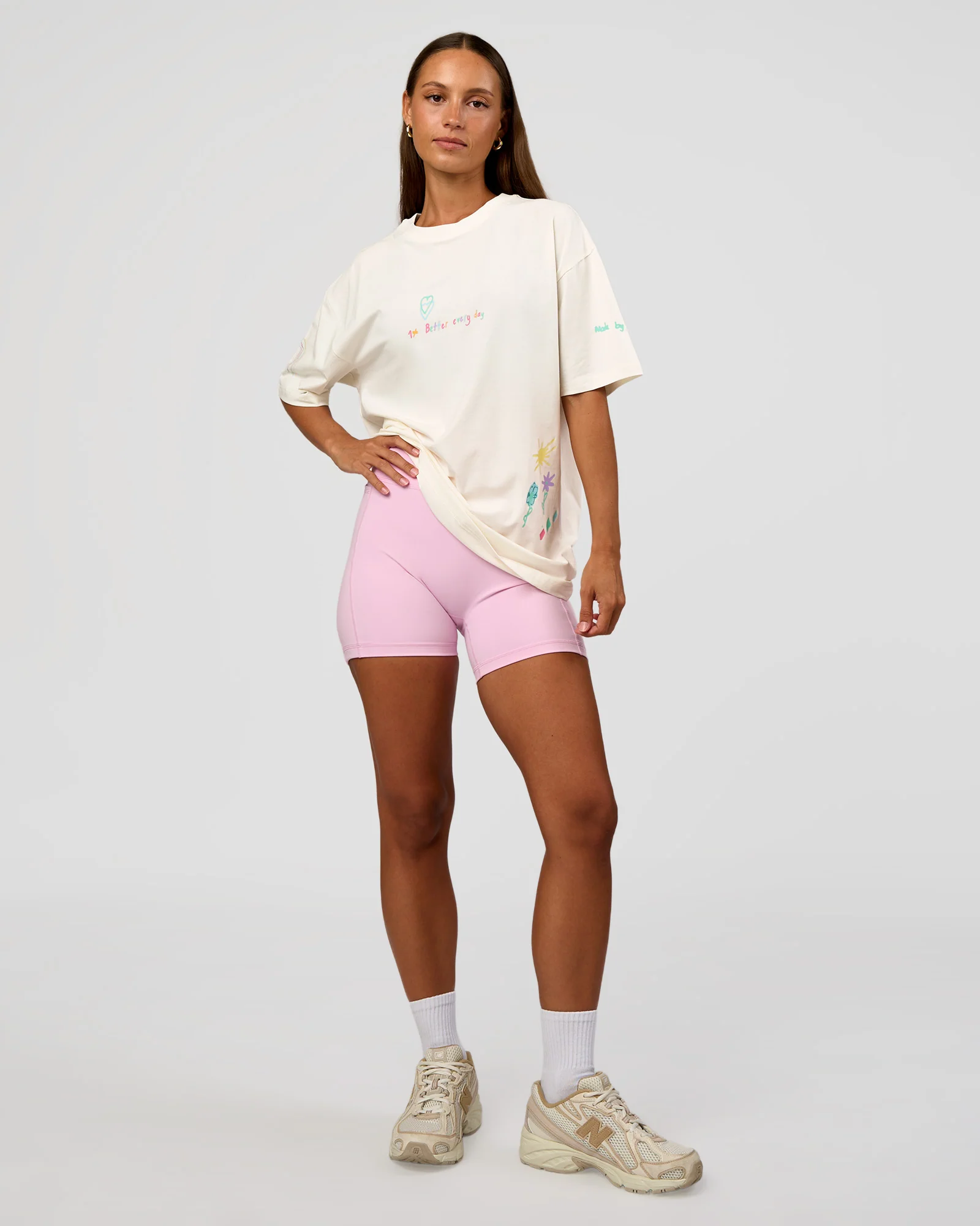 Mother's Day FLXCotton Oversize Tee - Off White - Image 18