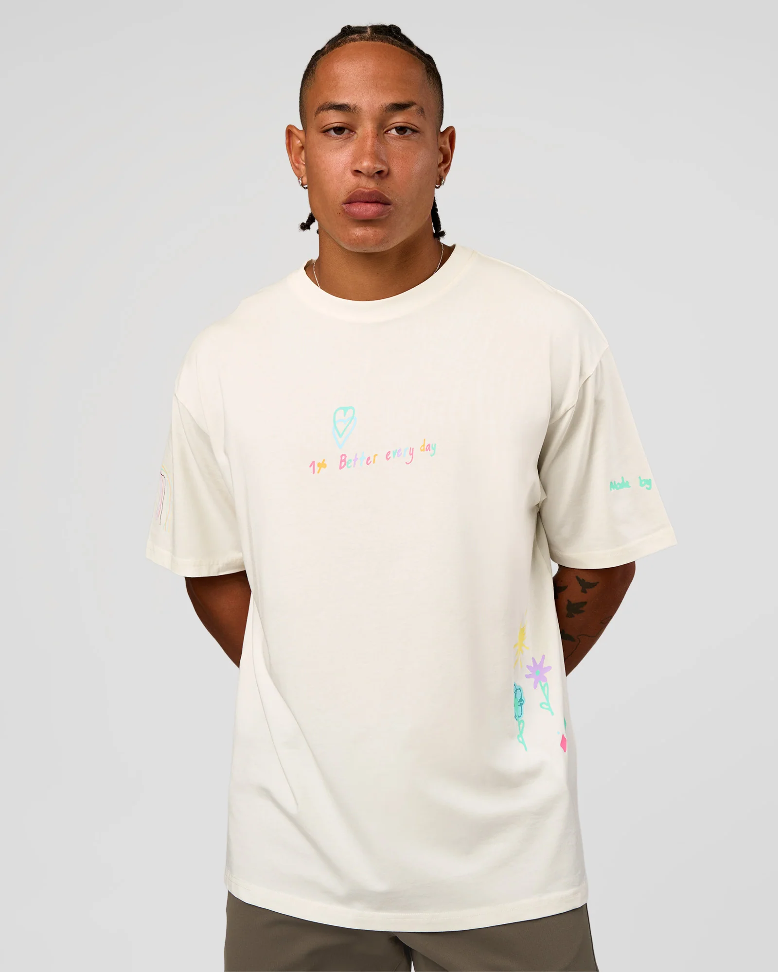 Mother's Day FLXCotton Oversize Tee - Off White - Image 4