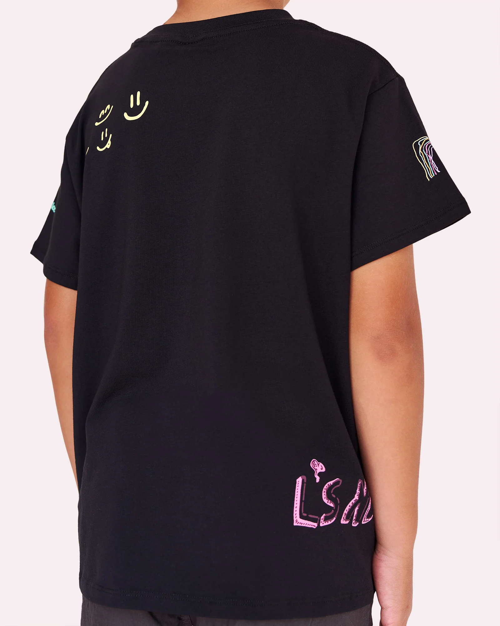 Mother's Day Mini Me Kids FLXCotton Tee  - Black - Image 4