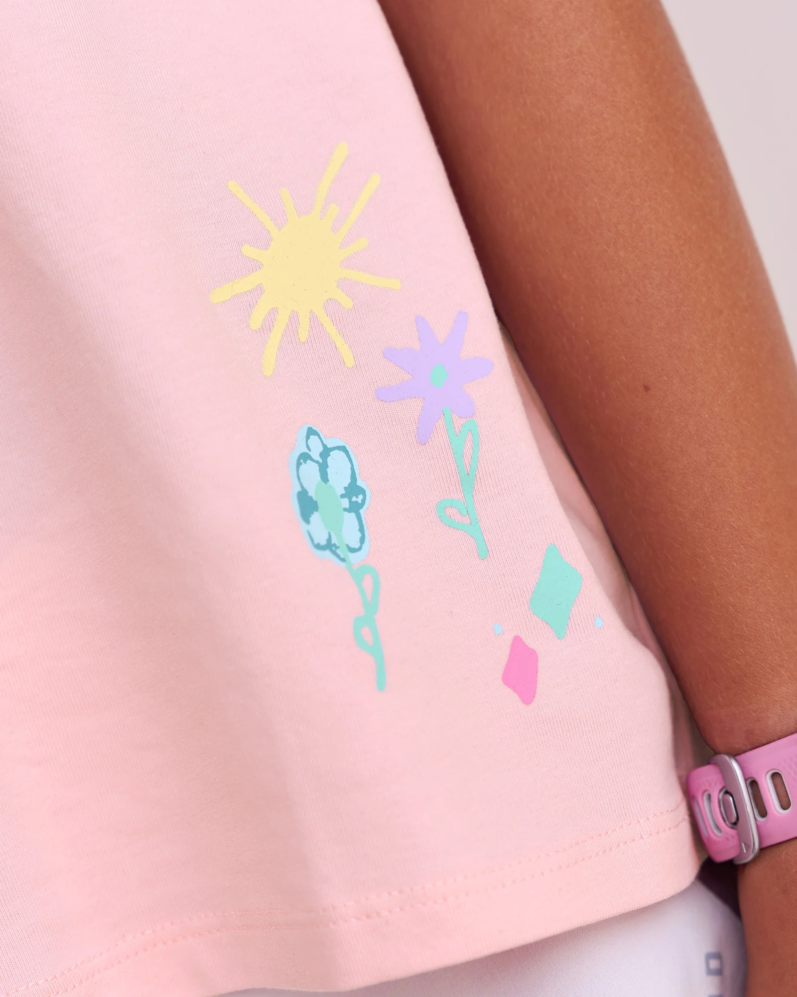 Mother's Day Mini Me Kids FLXCotton Tee  - Marshmallow - Image 2