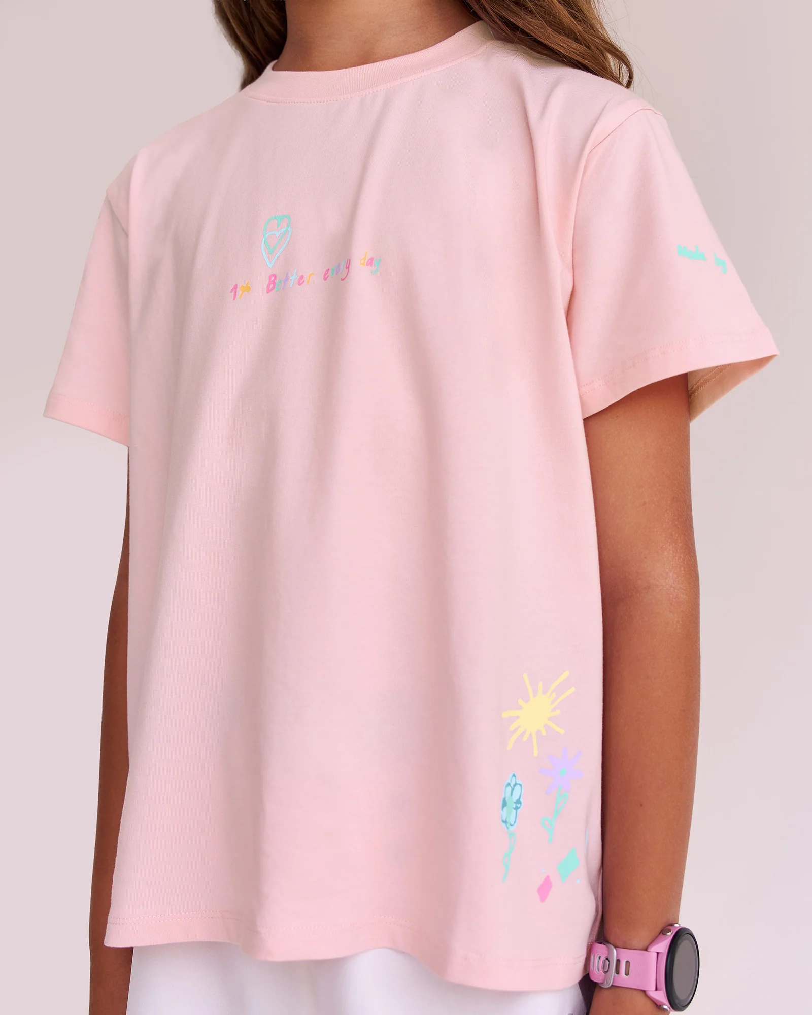 Mother's Day Mini Me Kids FLXCotton Tee  - Marshmallow - Image 8