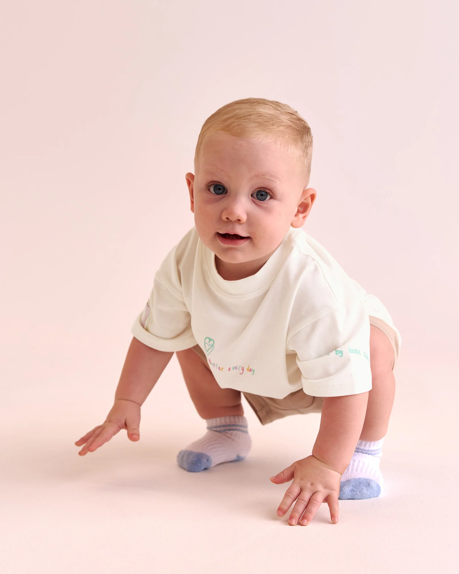 Mother's Day Mini Me Kids FLXCotton Tee  - Off White - Image 5