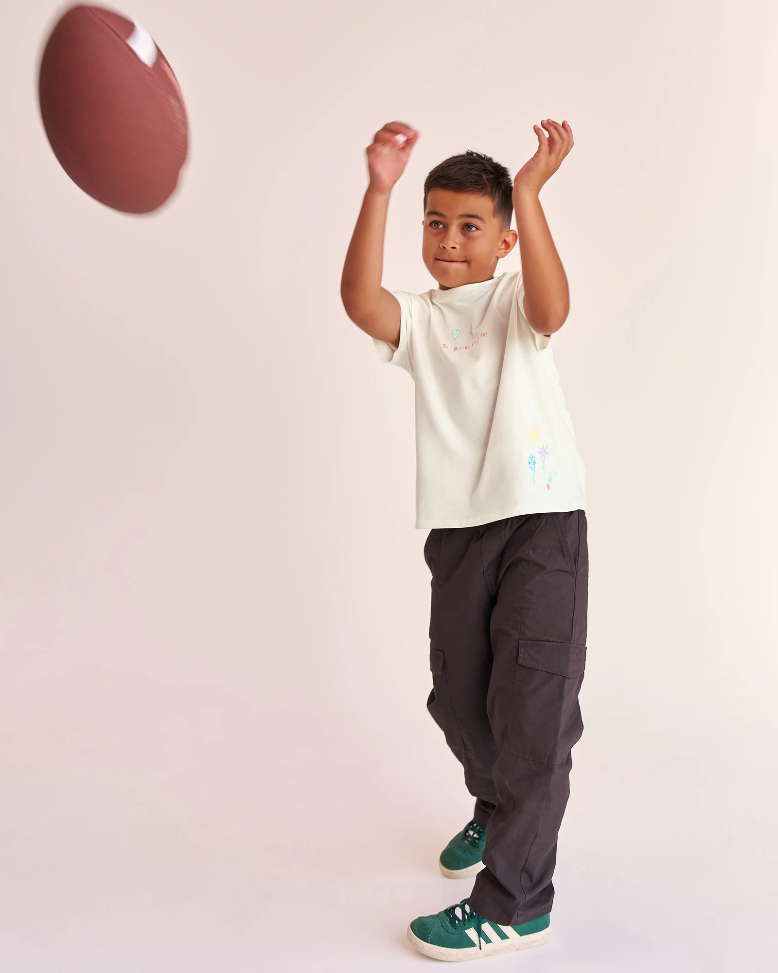 Mother's Day Mini Me Kids FLXCotton Tee  - Off White - Image 7