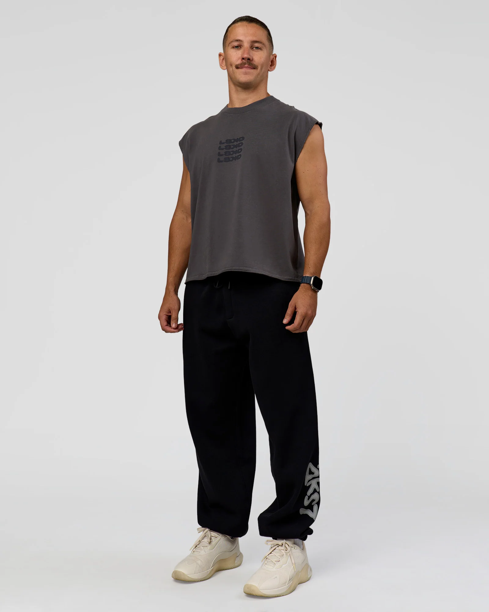 Move Fast Heavyweight Boxed Tank - Dark Storm Washed - Image 4