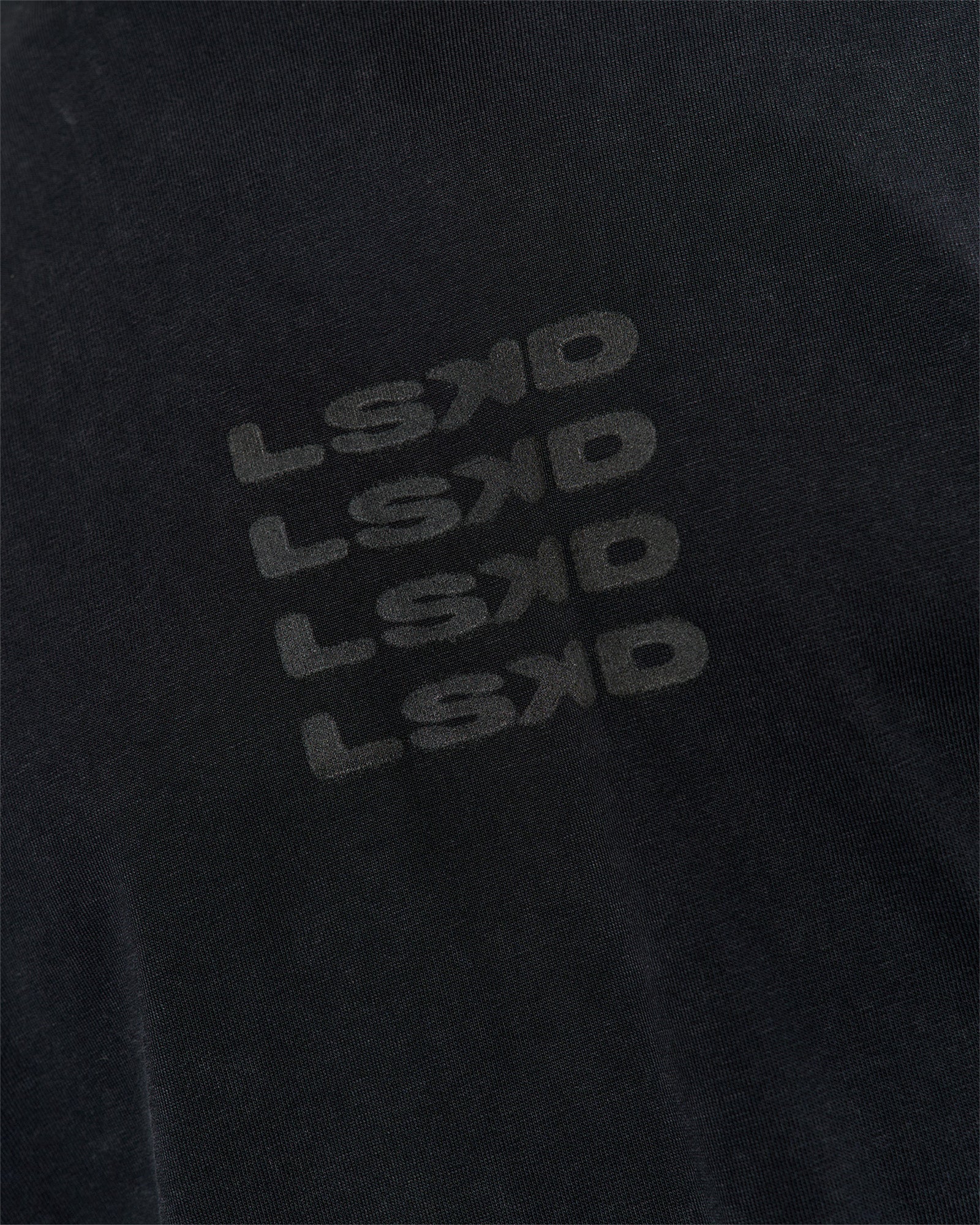 Move Fast Heavyweight Oversized Long Sleeve Tee - Black Washed - Image 5